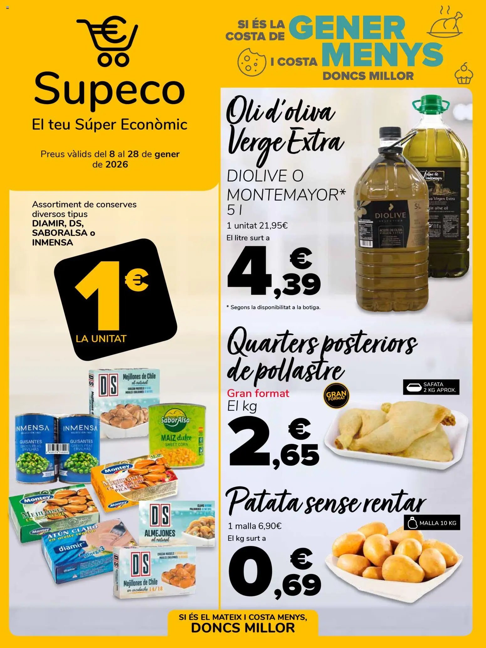 Supeco oferta desde 08/01/2026 Folleto