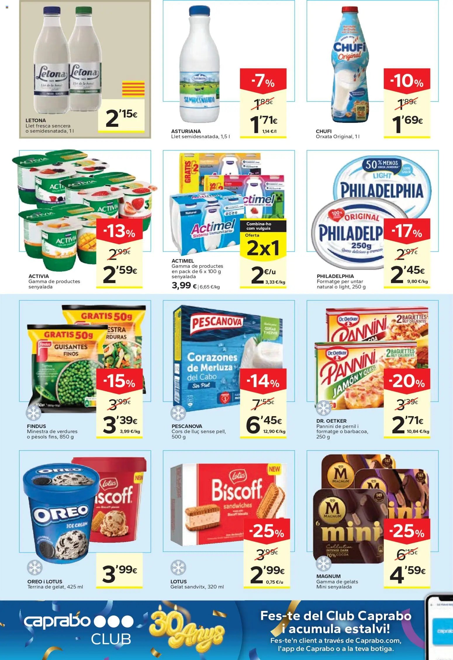Caprabo oferta desde 14/05/2026 Caprabo Club 30 anys