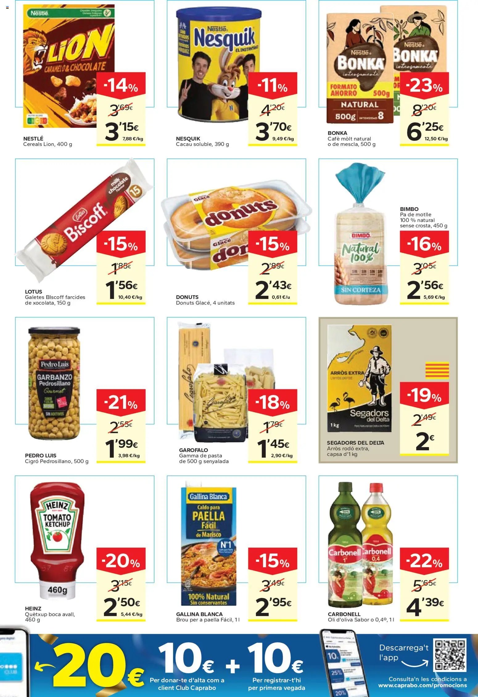 Caprabo oferta desde 14/05/2026 Caprabo Club 30 anys
