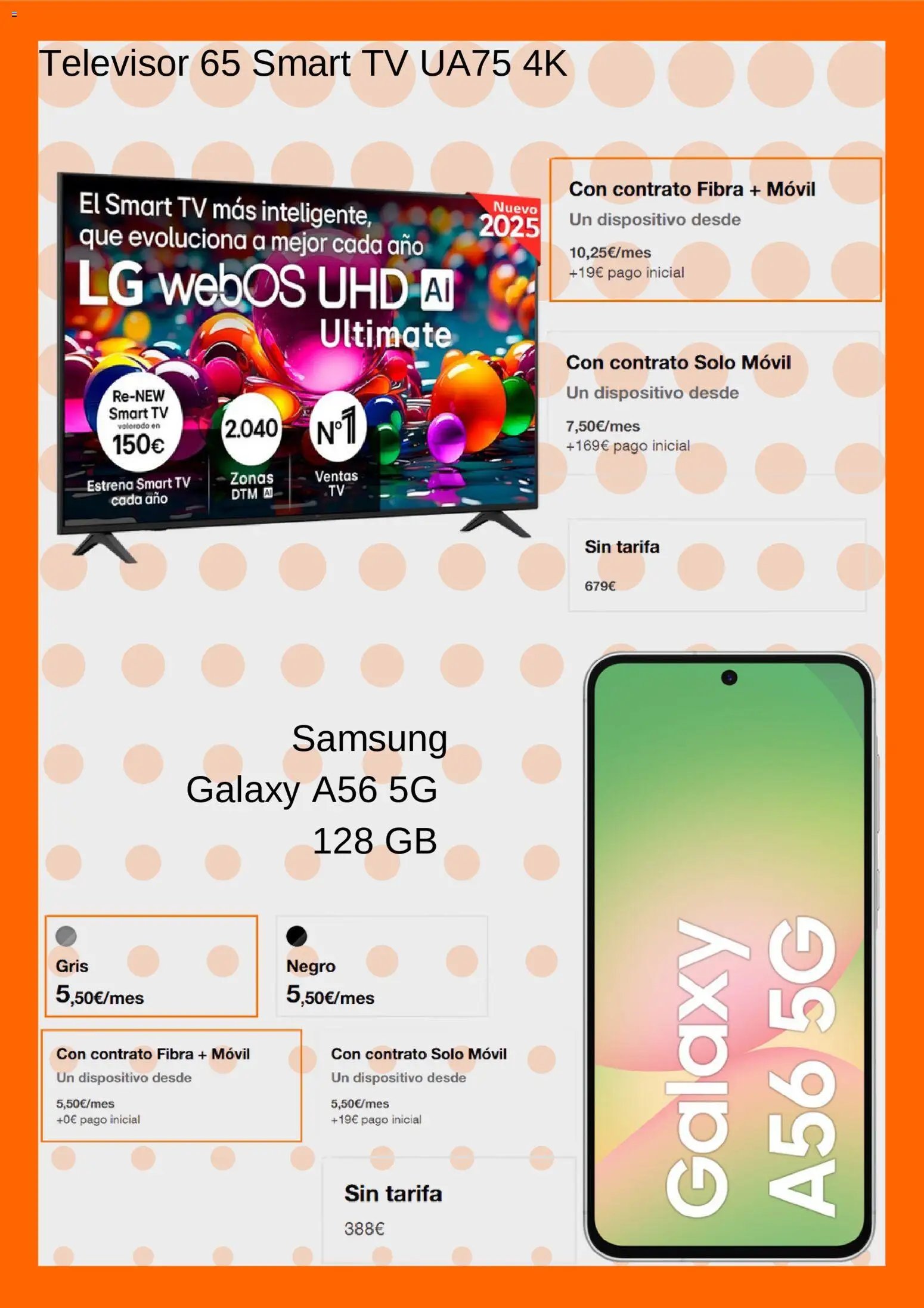 Orange oferta desde 25/11/2025 Ofertas
