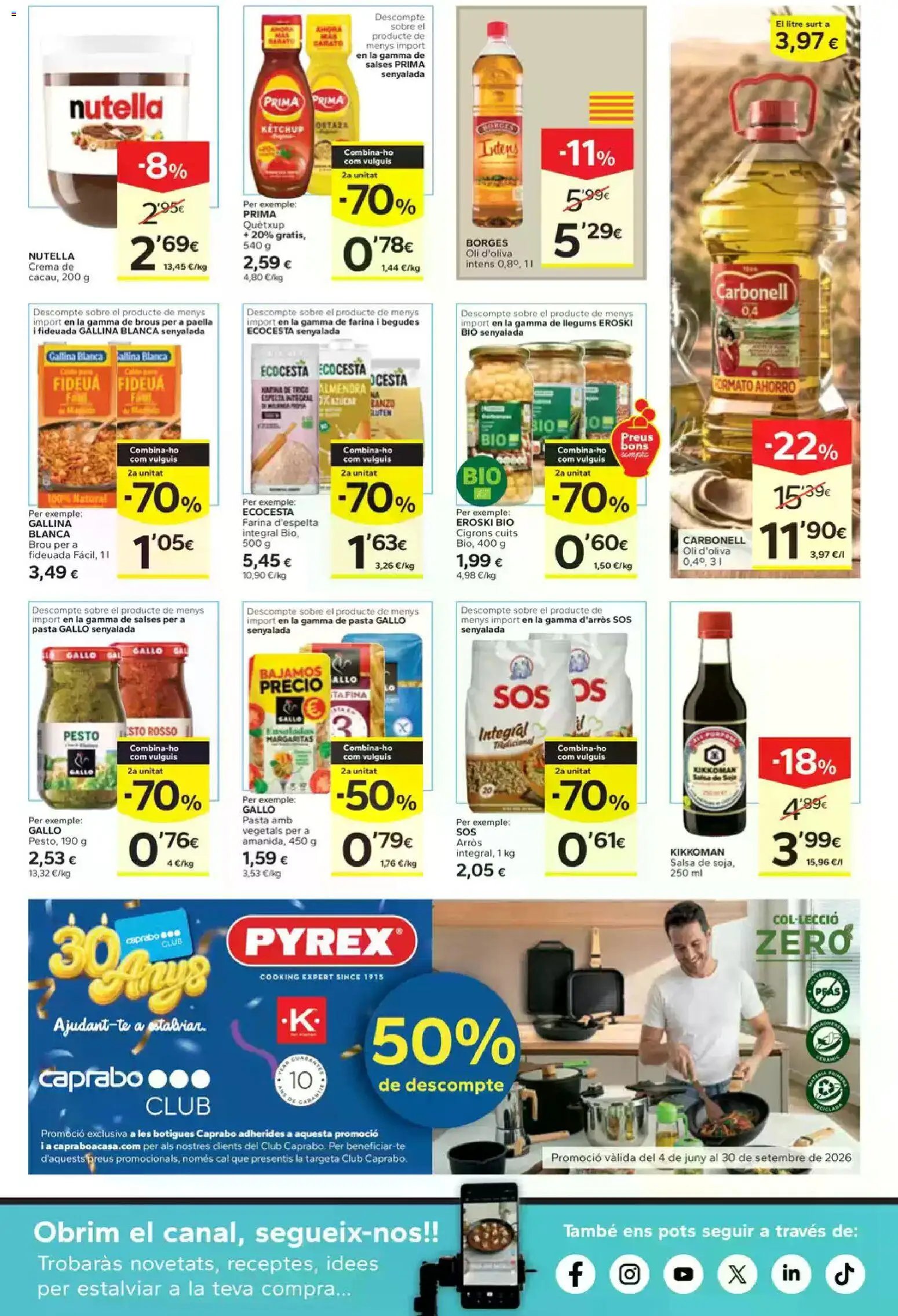 Caprabo oferta desde 30/07/2026 Caprabo Folleto
