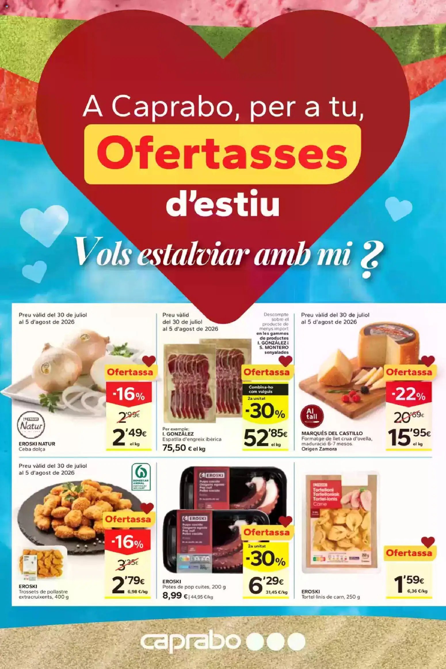 Caprabo oferta desde 30/07/2026 Caprabo Folleto