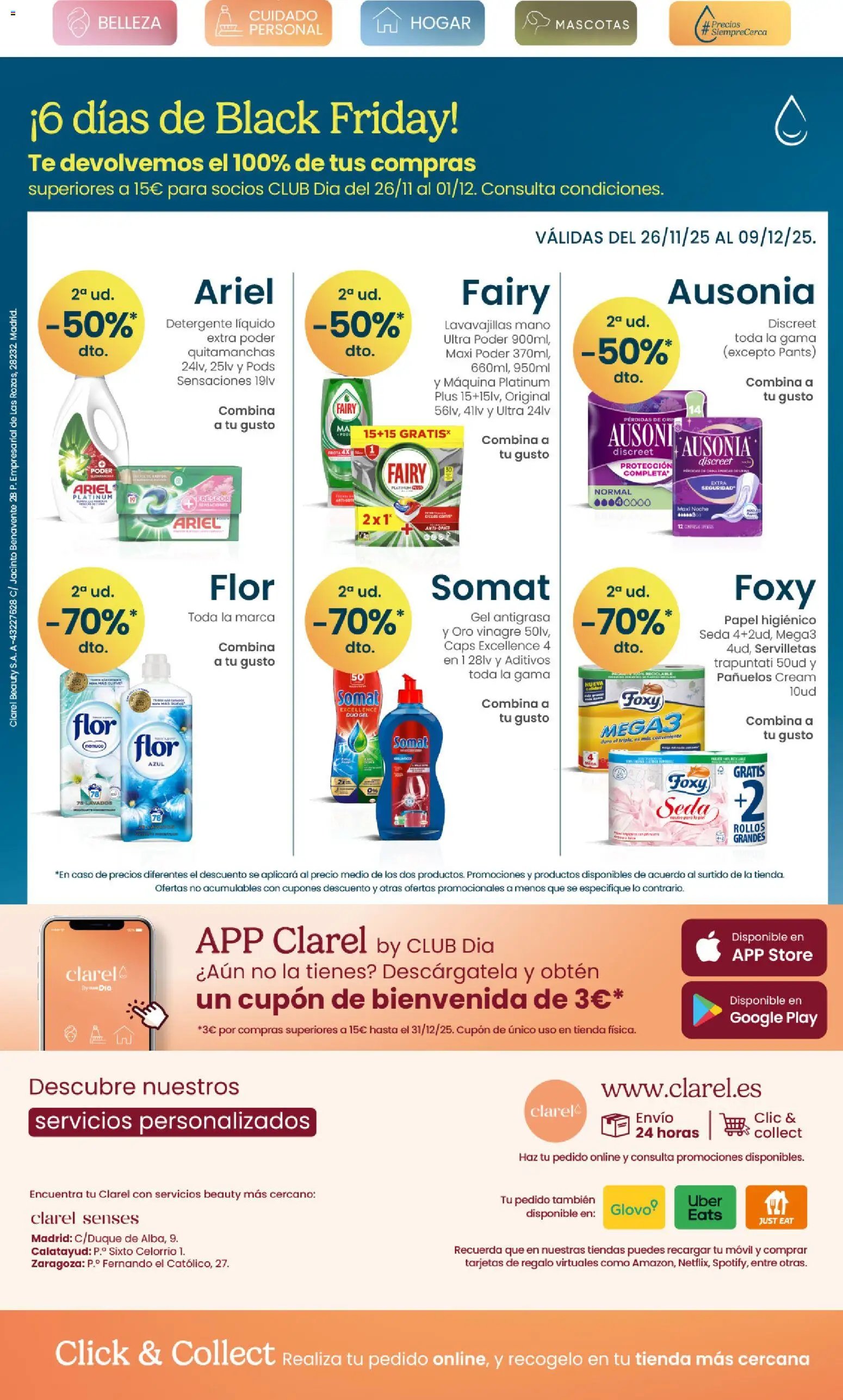 Clarel oferta desde 26/11/2025 Black Friday