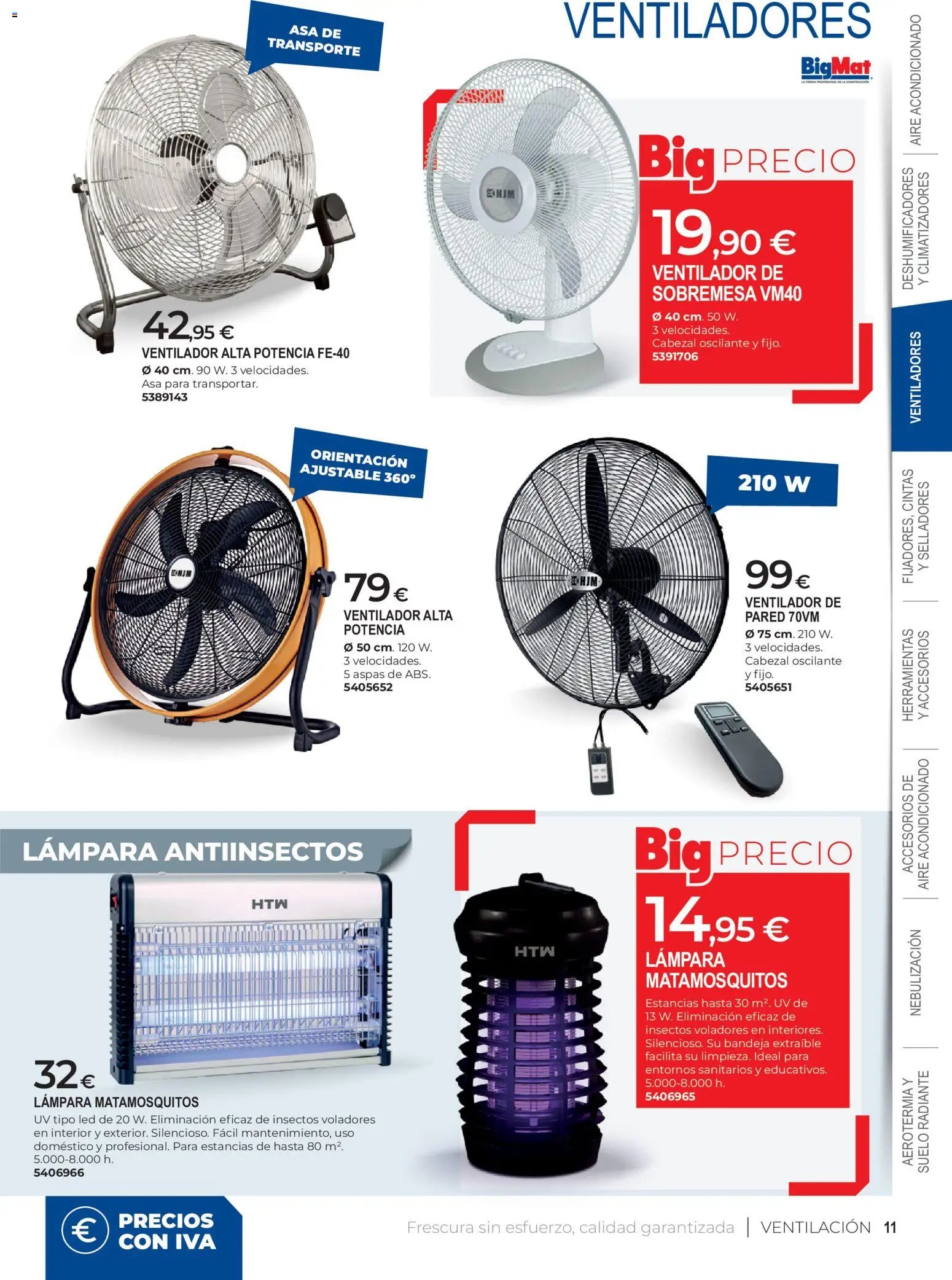 BigMat oferta desde 25/05/2026 BigMat - Climatización 2026