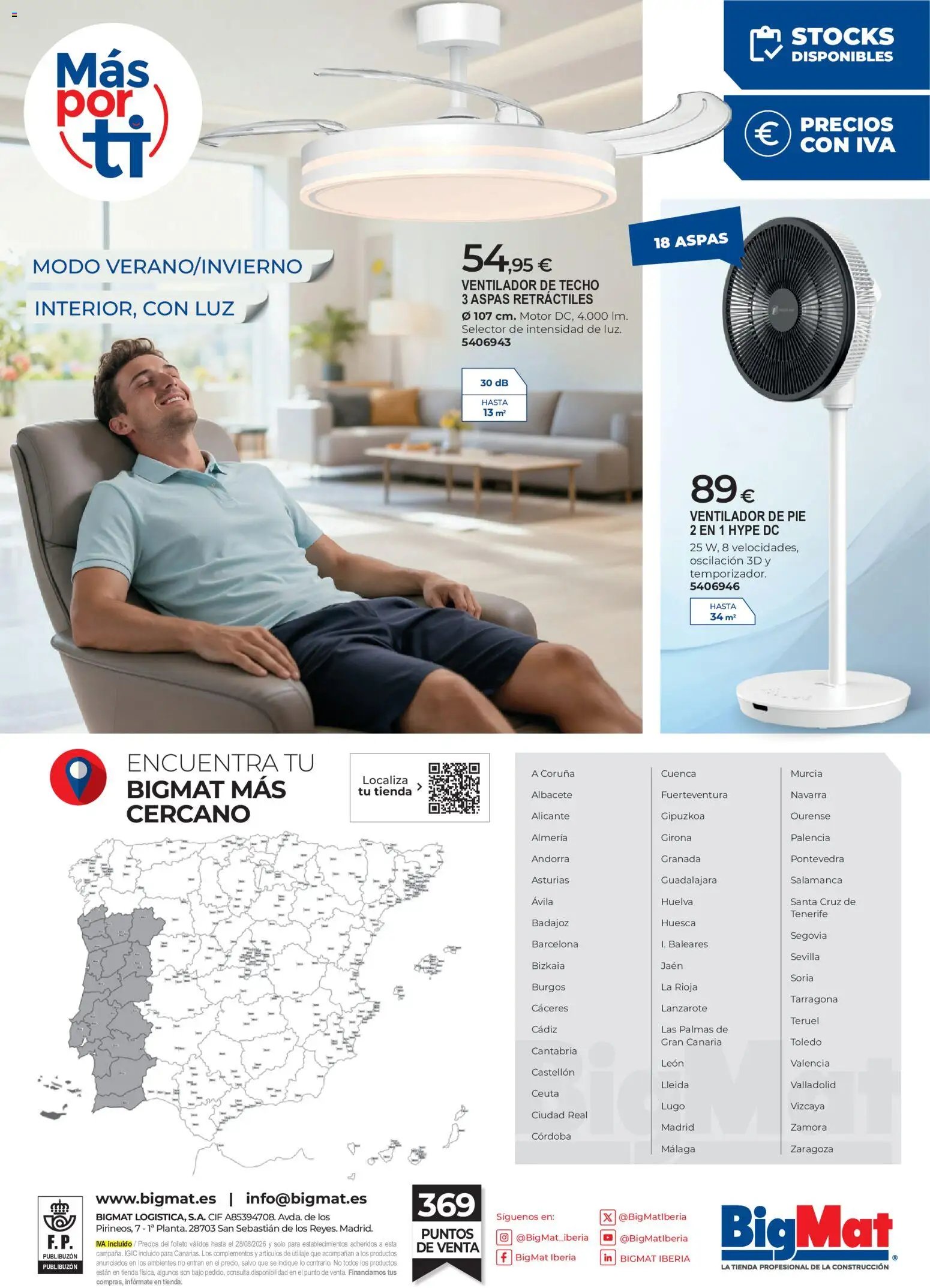 BigMat oferta desde 25/05/2026 BigMat - Climatización 2026