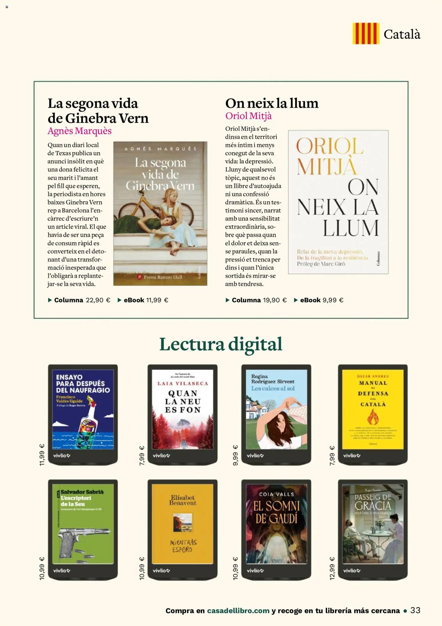Casa del libro oferta desde 01/07/2026 Casa del libro Folleto Cat