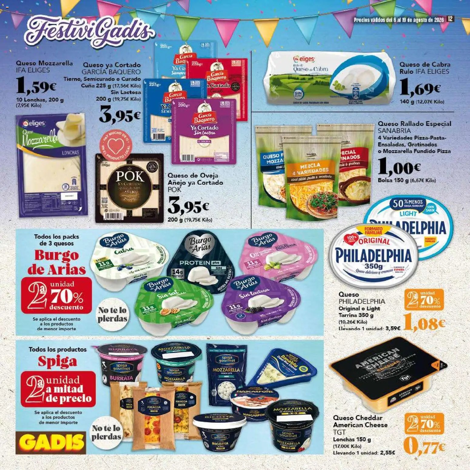 Gadis oferta desde 06/08/2026 Gadis Folleto