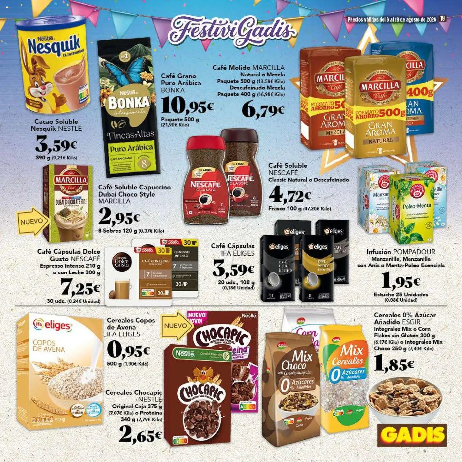 Gadis oferta desde 06/08/2026 Gadis Folleto
