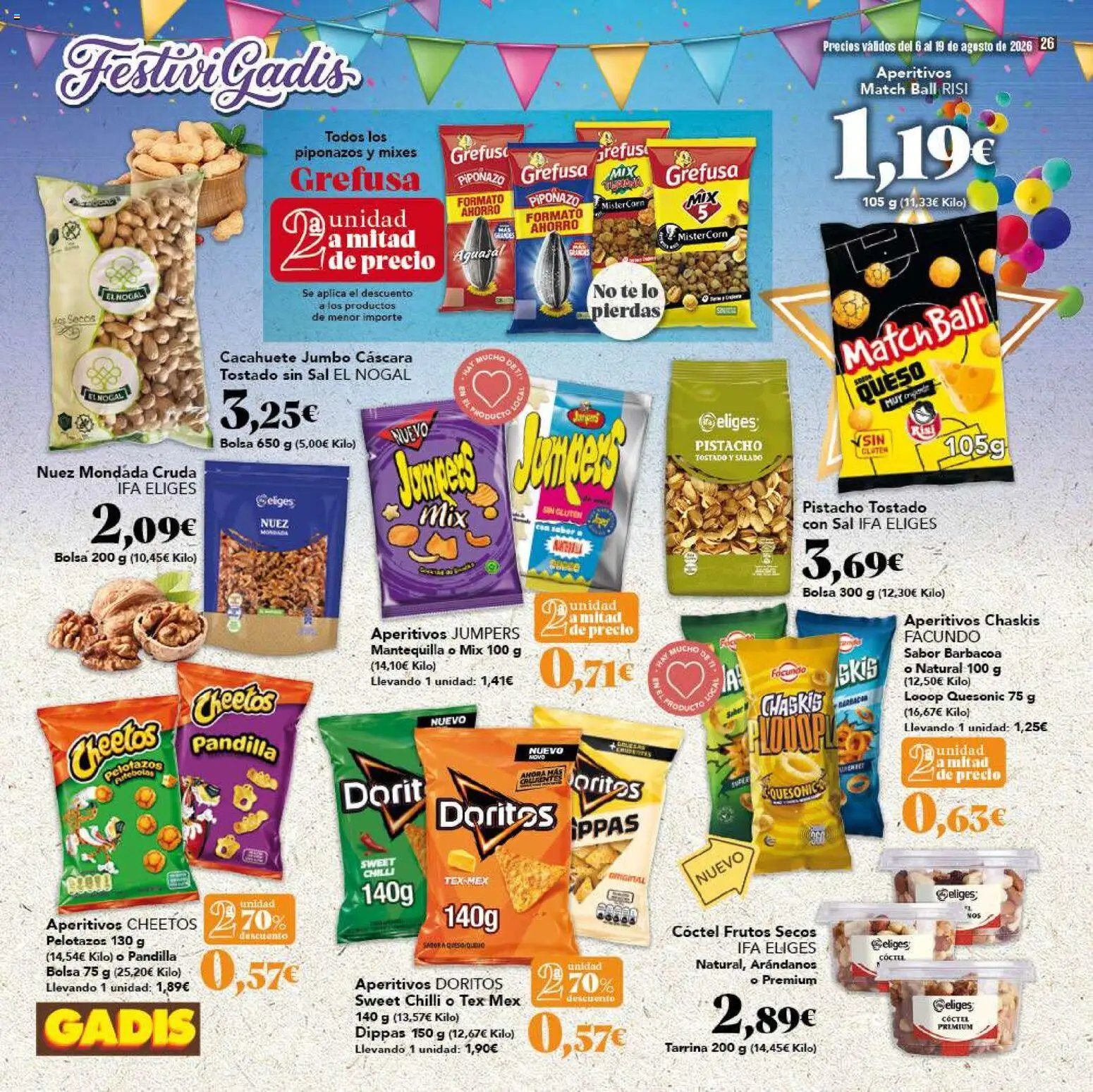 Gadis oferta desde 06/08/2026 Gadis Folleto