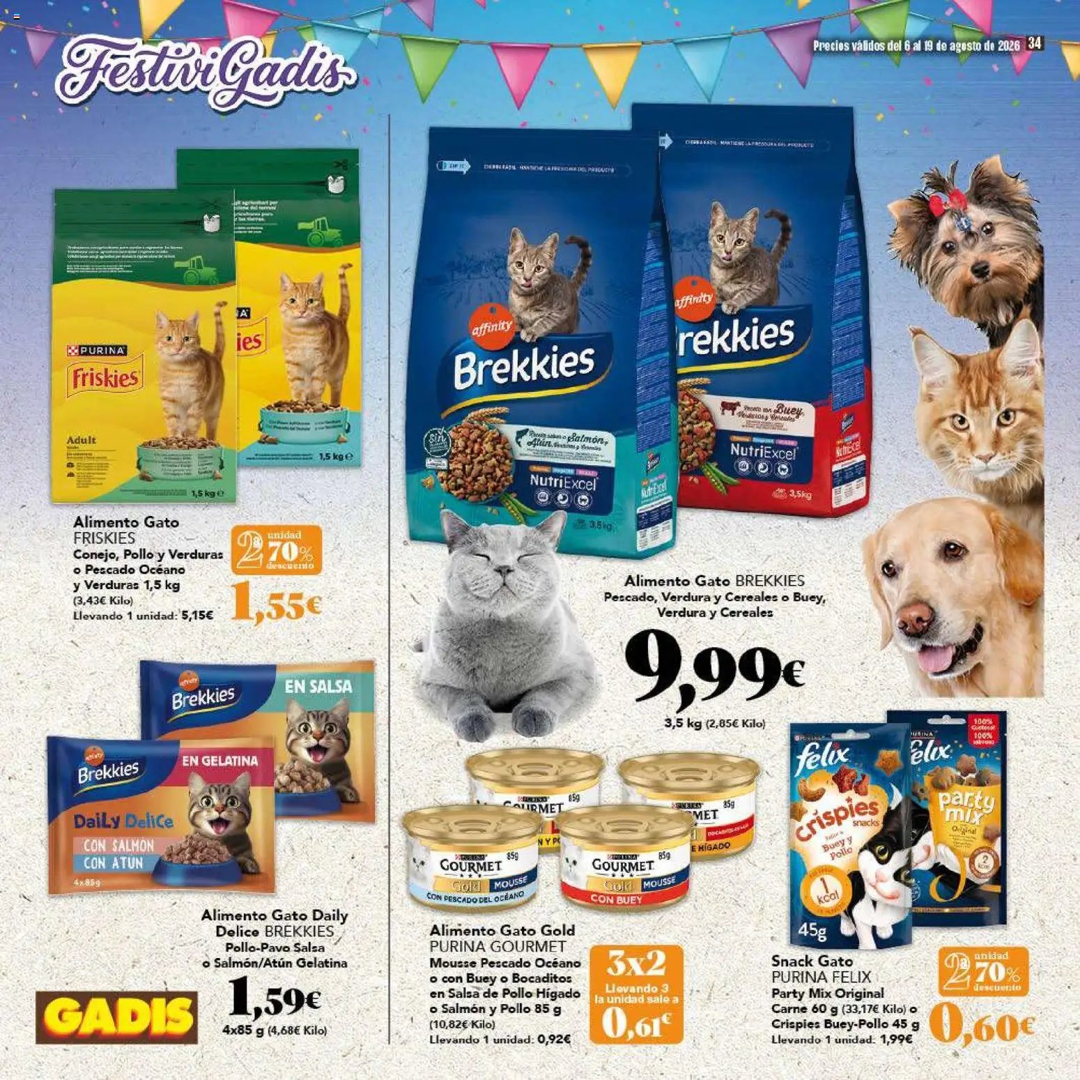 Gadis oferta desde 06/08/2026 Gadis Folleto