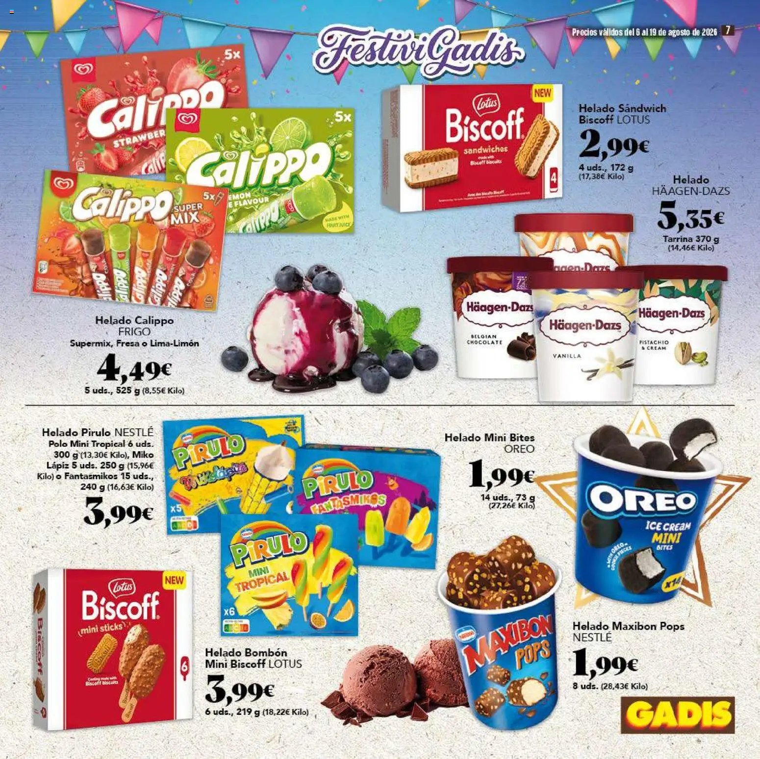 Gadis oferta desde 06/08/2026 Gadis Folleto