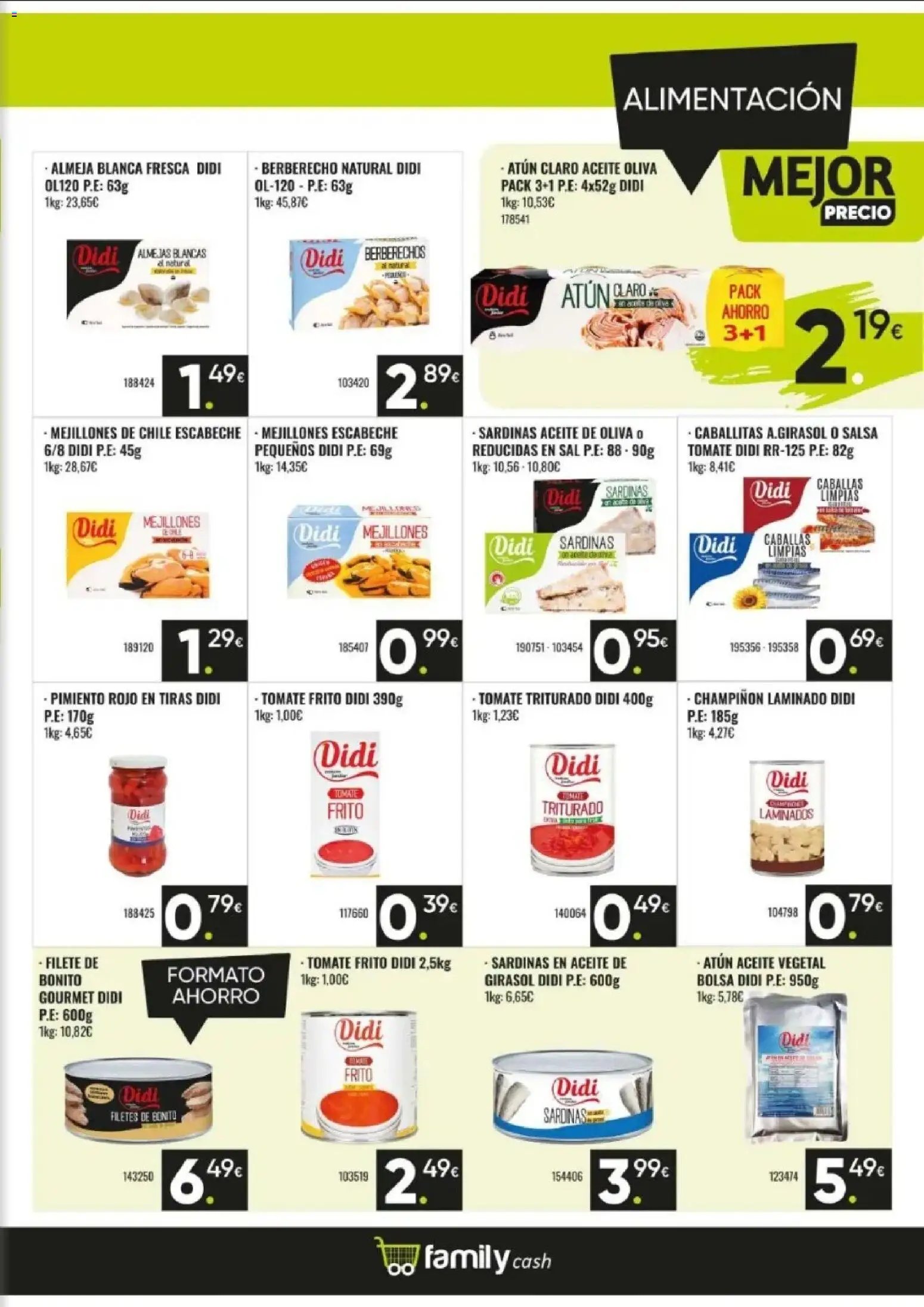 Family Cash oferta desde 06/07/2026 Family Cash Folleto