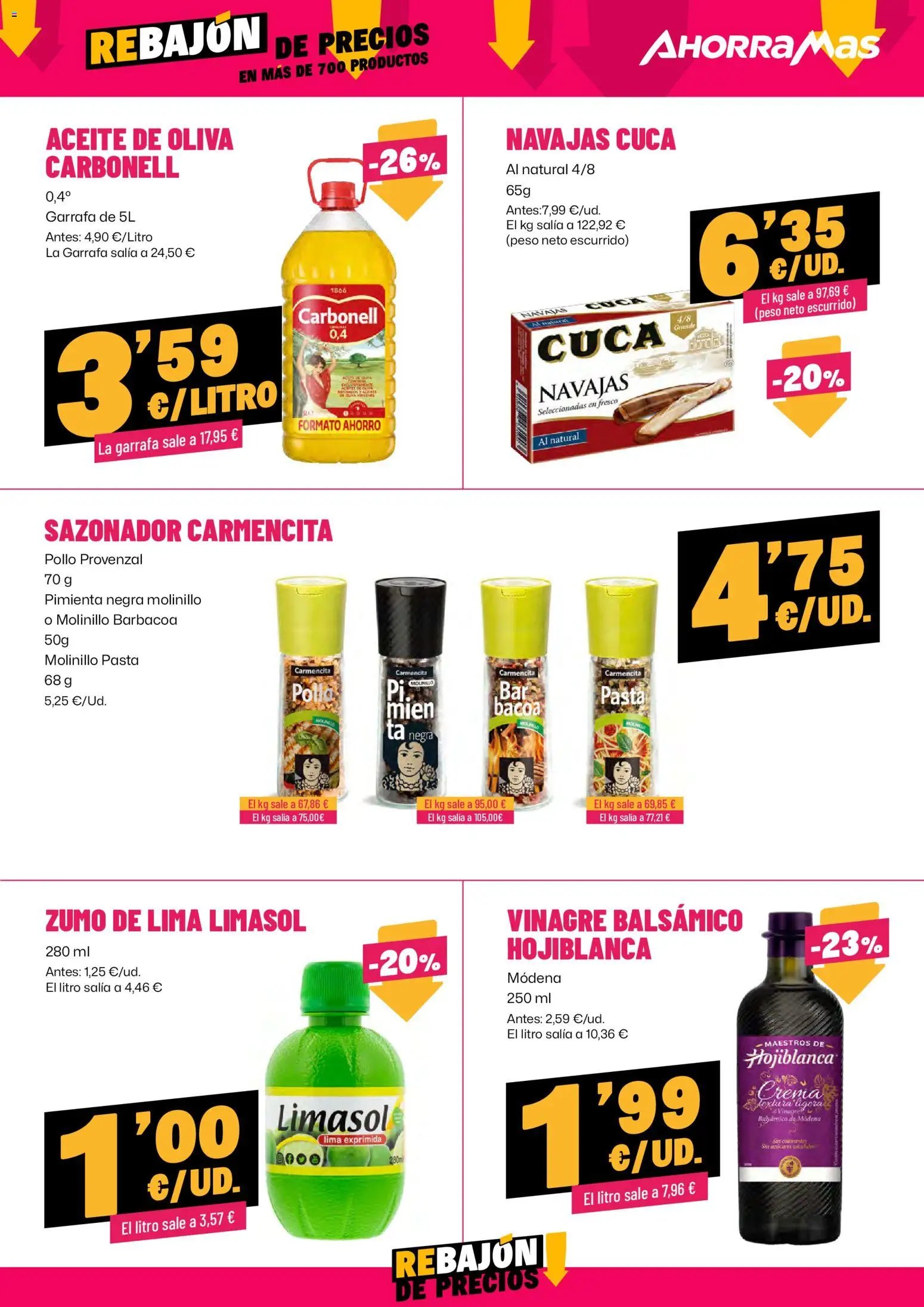 AhorraMas oferta desde 06/08/2026 AhorraMas Folleto