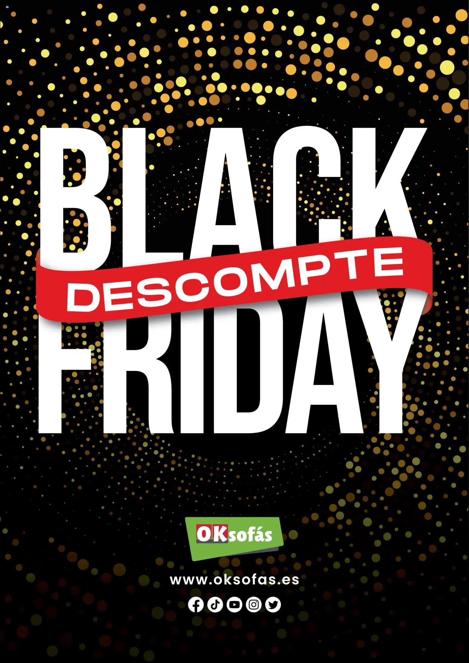 OKsofás oferta desde 07/11/2025 Black Friday Cat