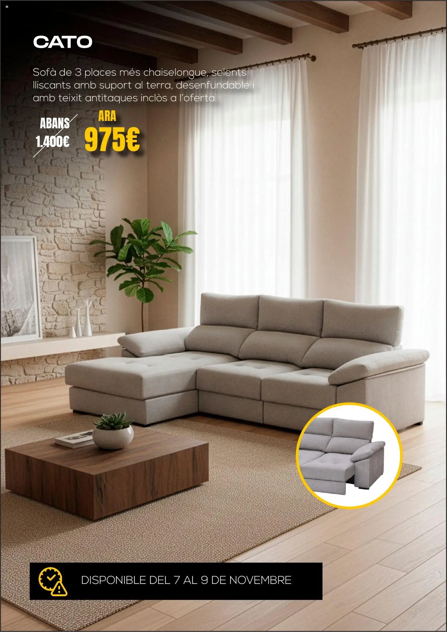 OKsofás oferta desde 07/11/2025 Black Friday Cat