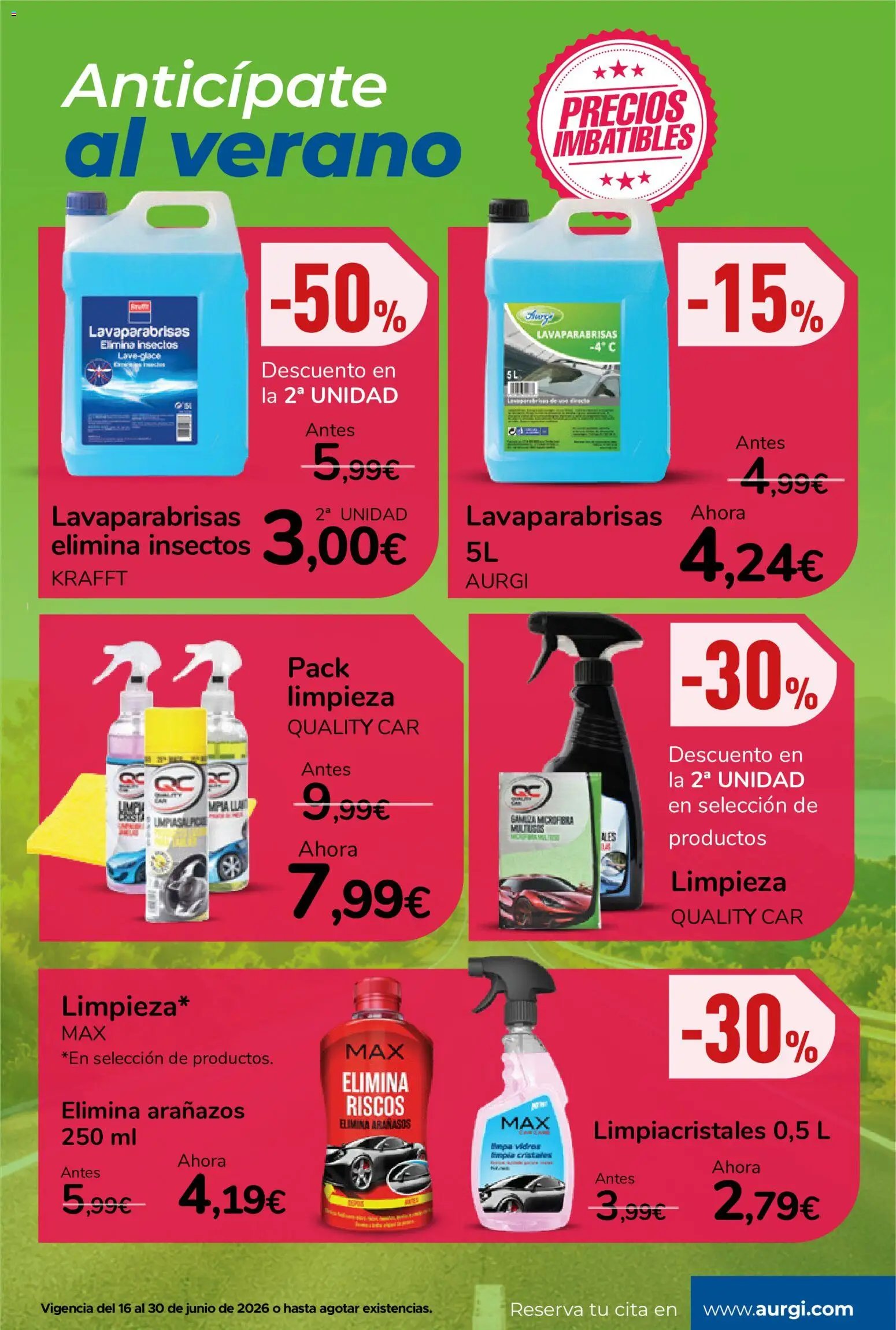 Aurgi oferta desde 16/06/2026 Aurgi Folleto