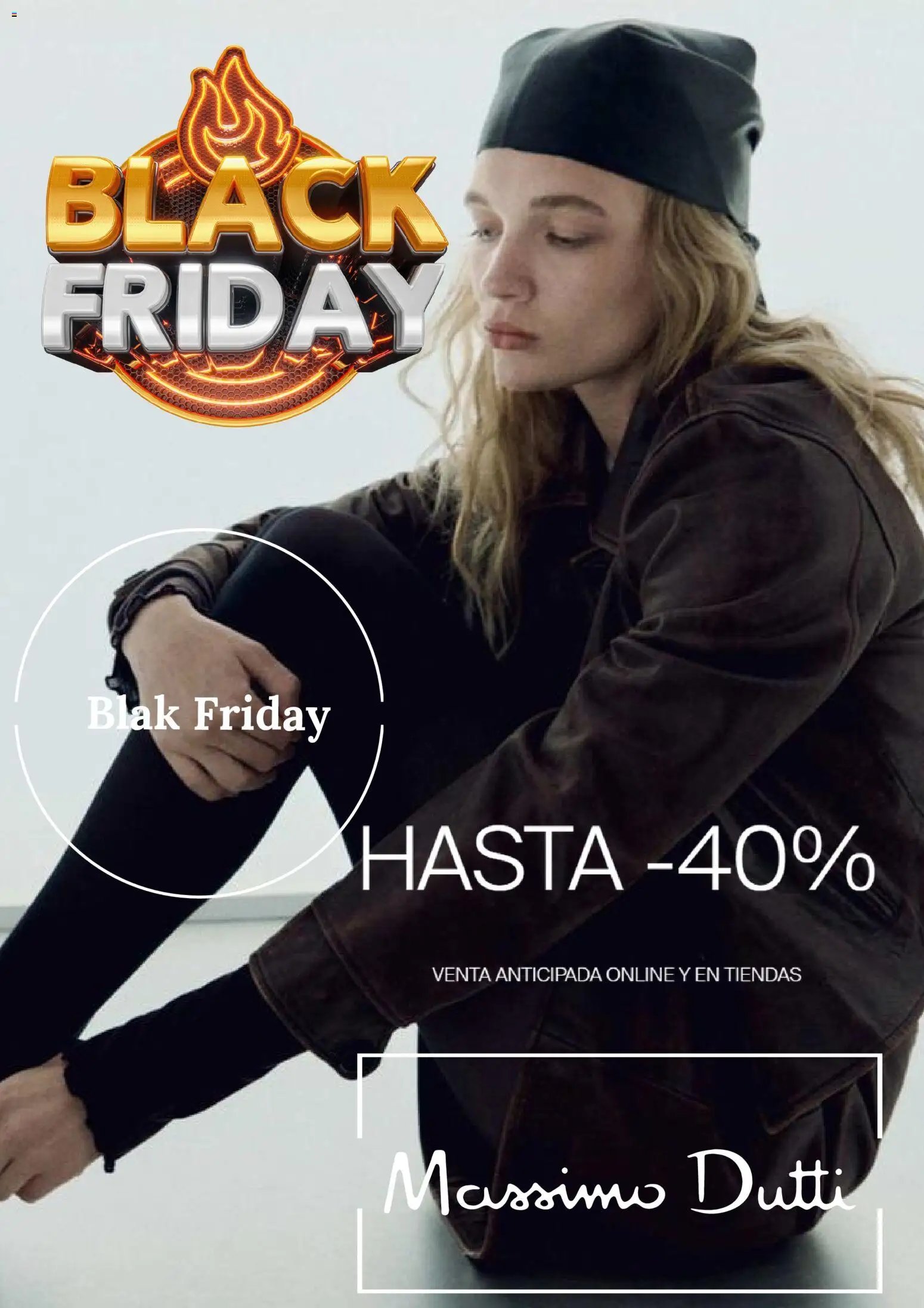 Massimo Dutti oferta desde 27/11/2025 Black Friday