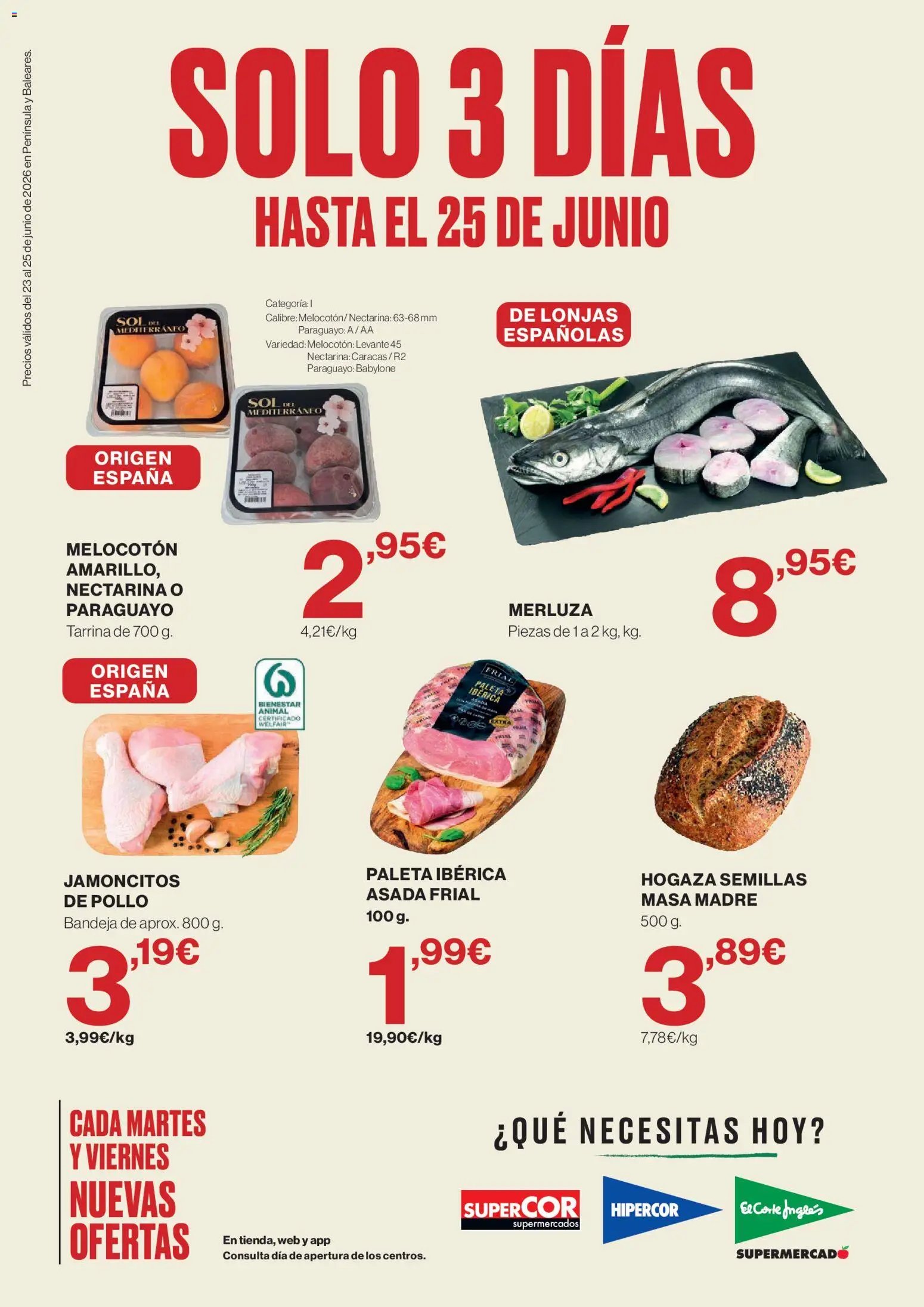 Hipercor oferta desde 23/06/2026 Hipercor Catálogo