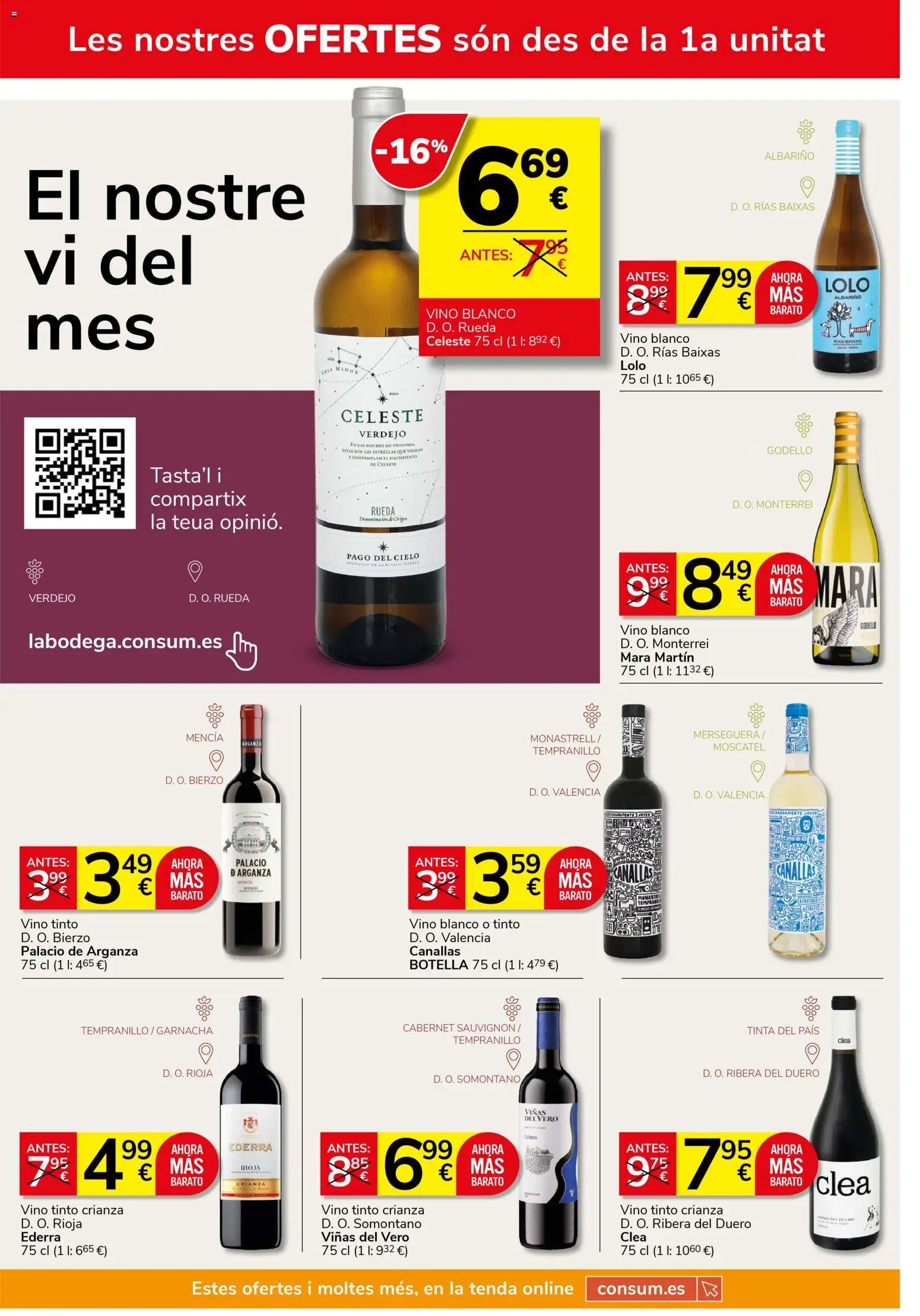 Consum oferta desde 23/04/2026 Consum Folleto