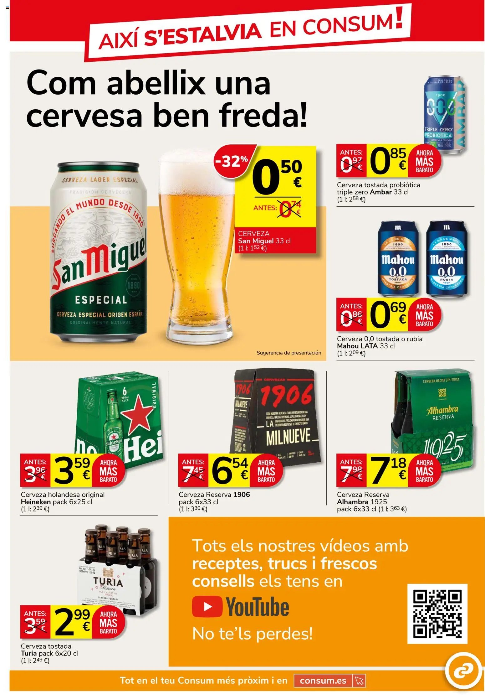 Consum oferta desde 23/04/2026 Consum Folleto
