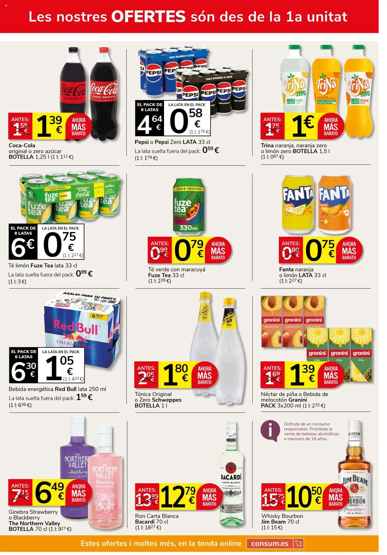 Consum oferta desde 23/04/2026 Consum Folleto