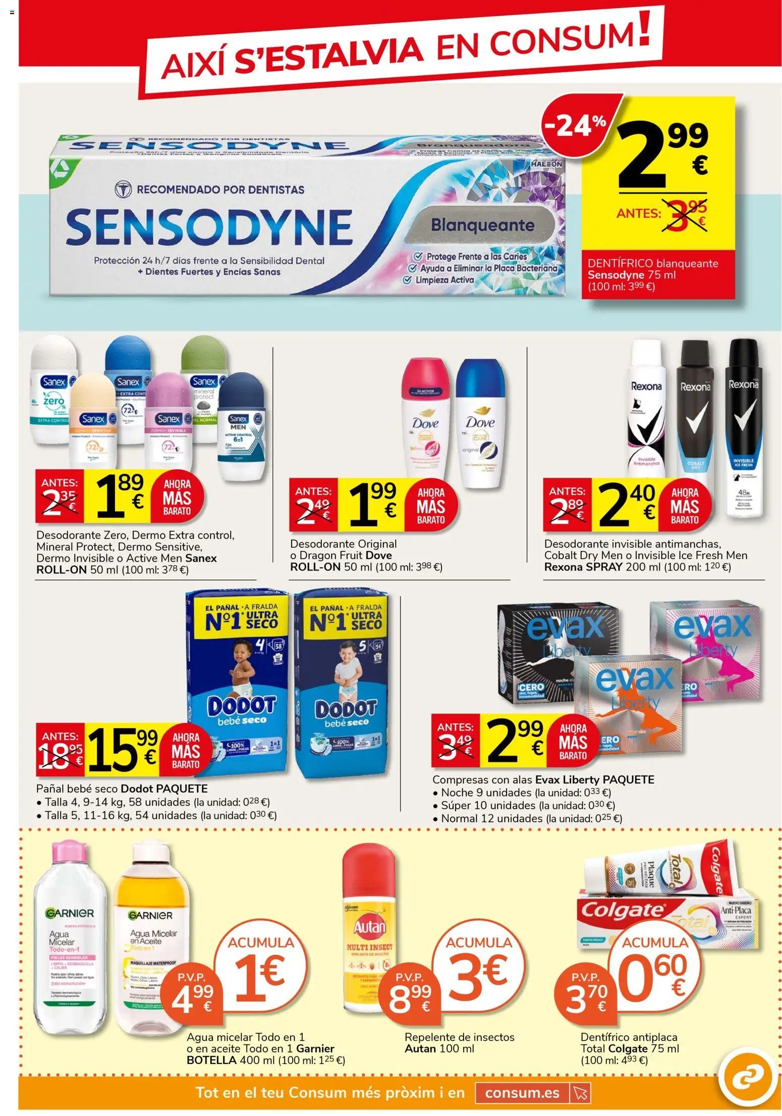 Consum oferta desde 23/04/2026 Consum Folleto