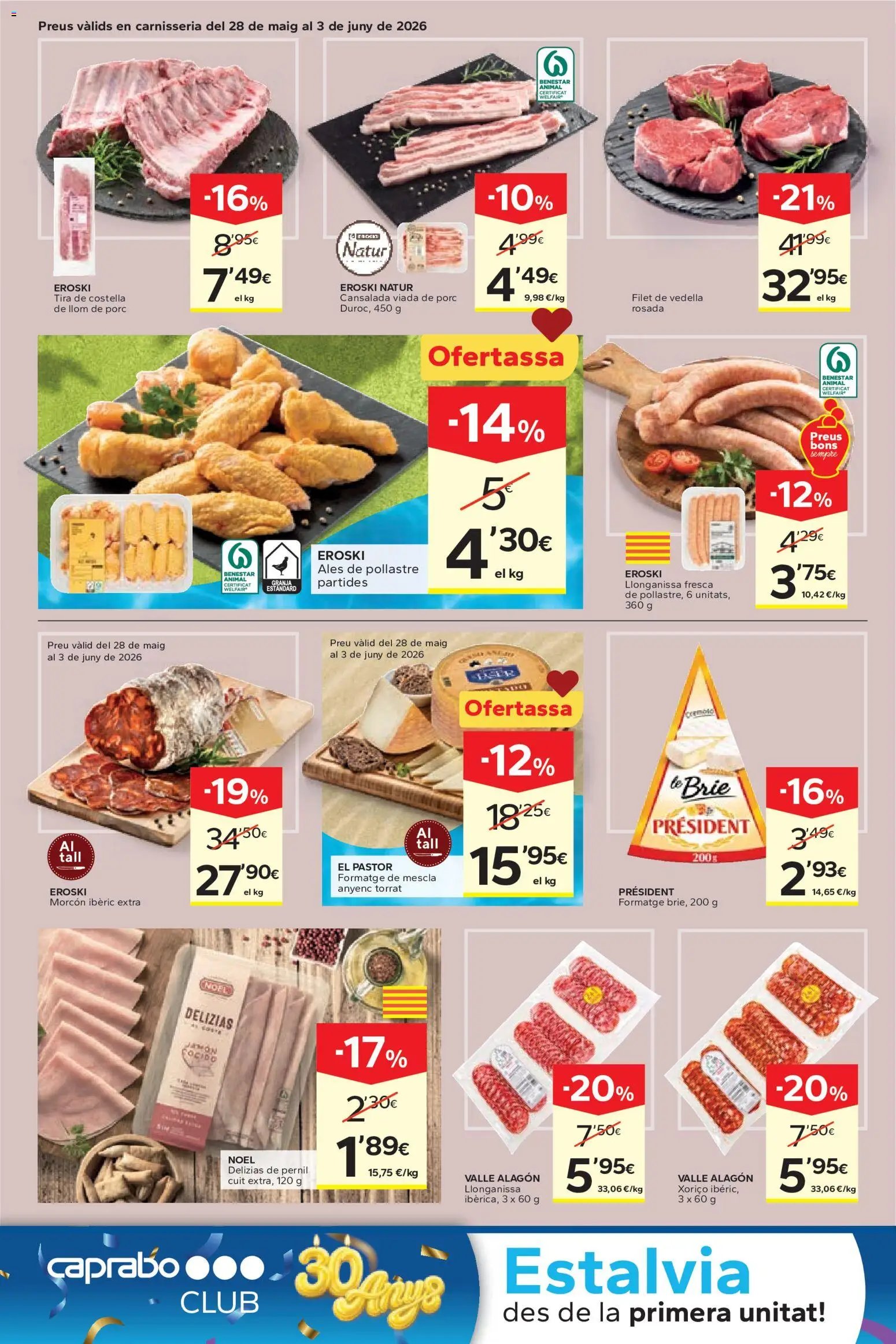 Caprabo oferta desde 28/05/2026 Caprabo Ofertasses d'estiu