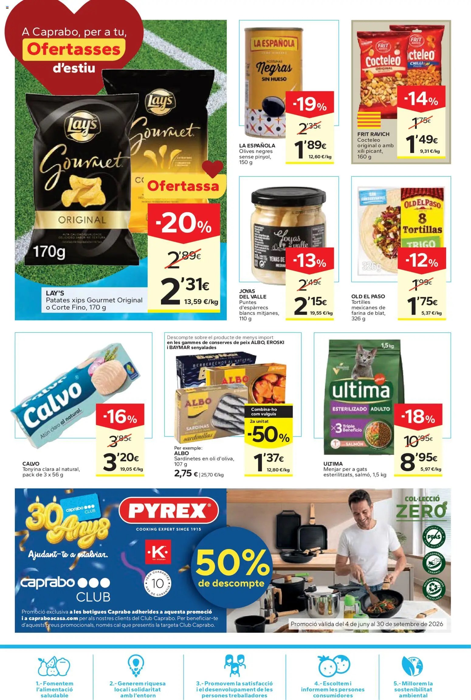 Caprabo oferta desde 28/05/2026 Caprabo Ofertasses d'estiu