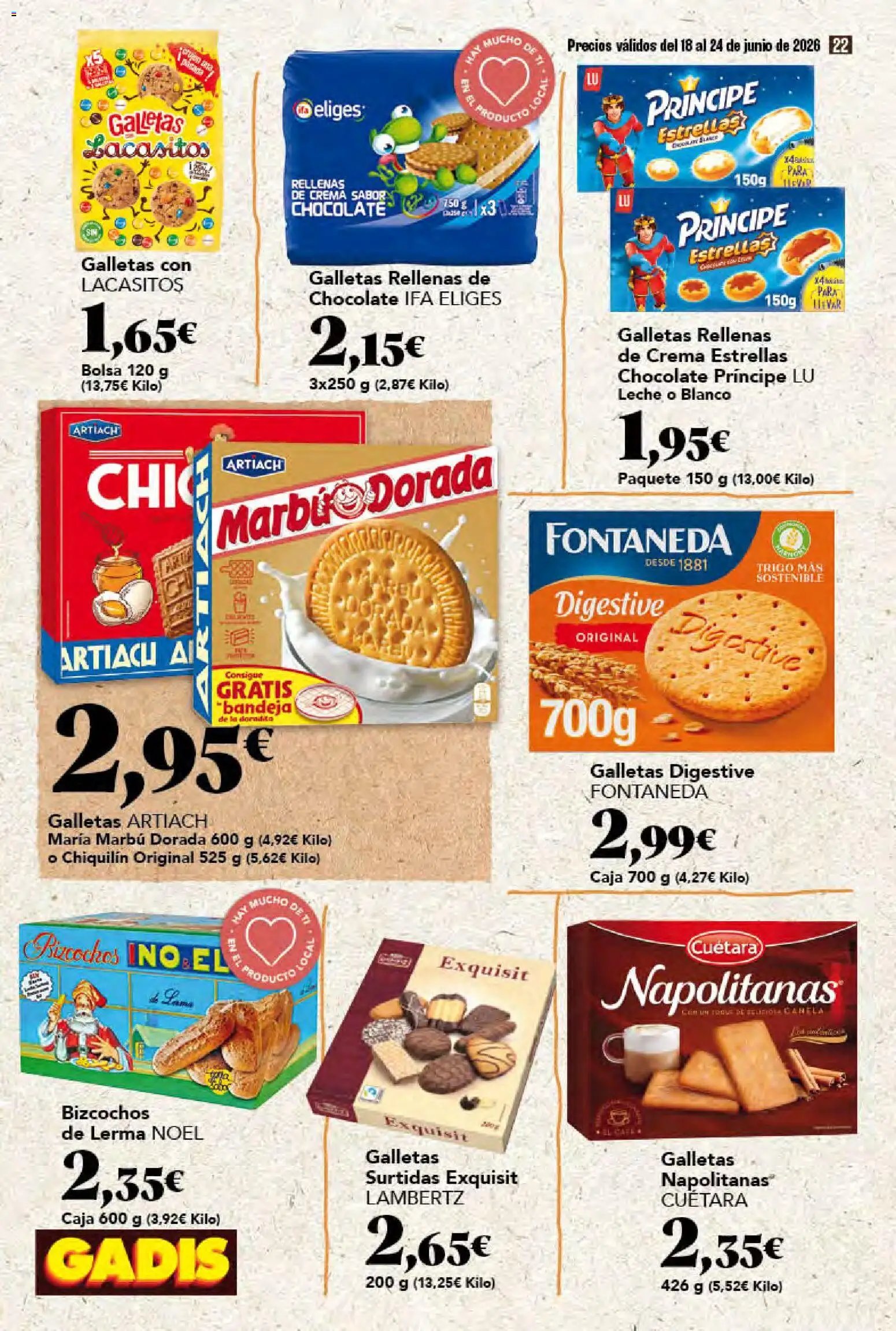 Gadis oferta desde 18/06/2026 Gadis Folleto