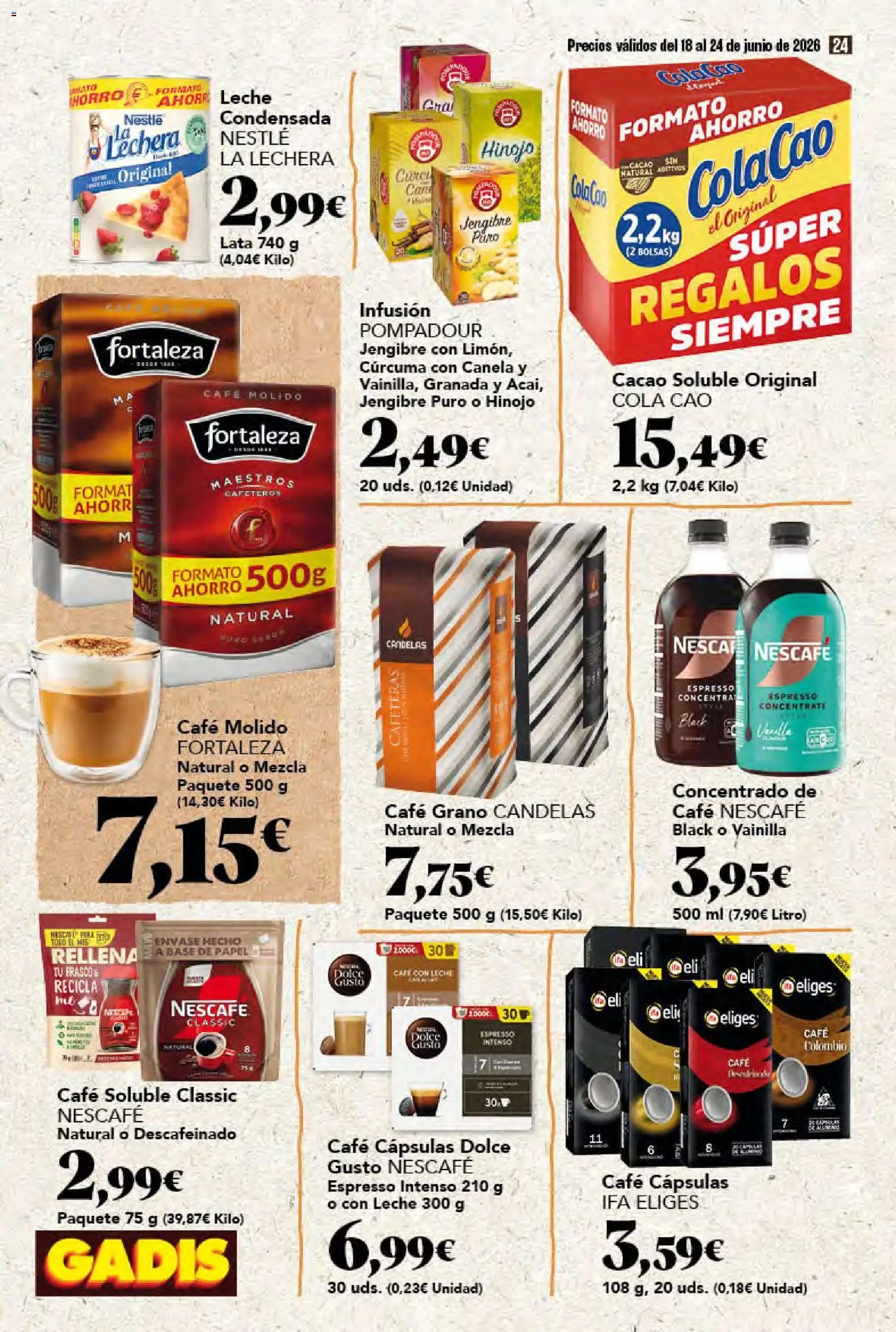Gadis oferta desde 18/06/2026 Gadis Folleto
