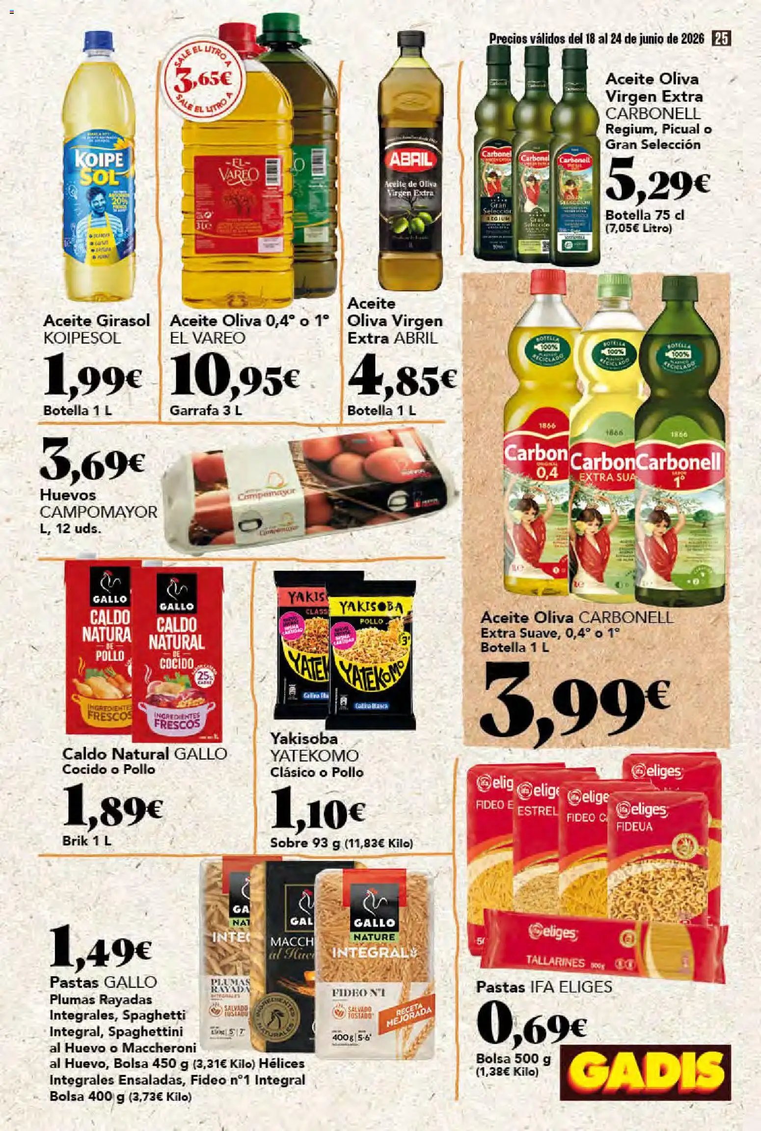 Gadis oferta desde 18/06/2026 Gadis Folleto