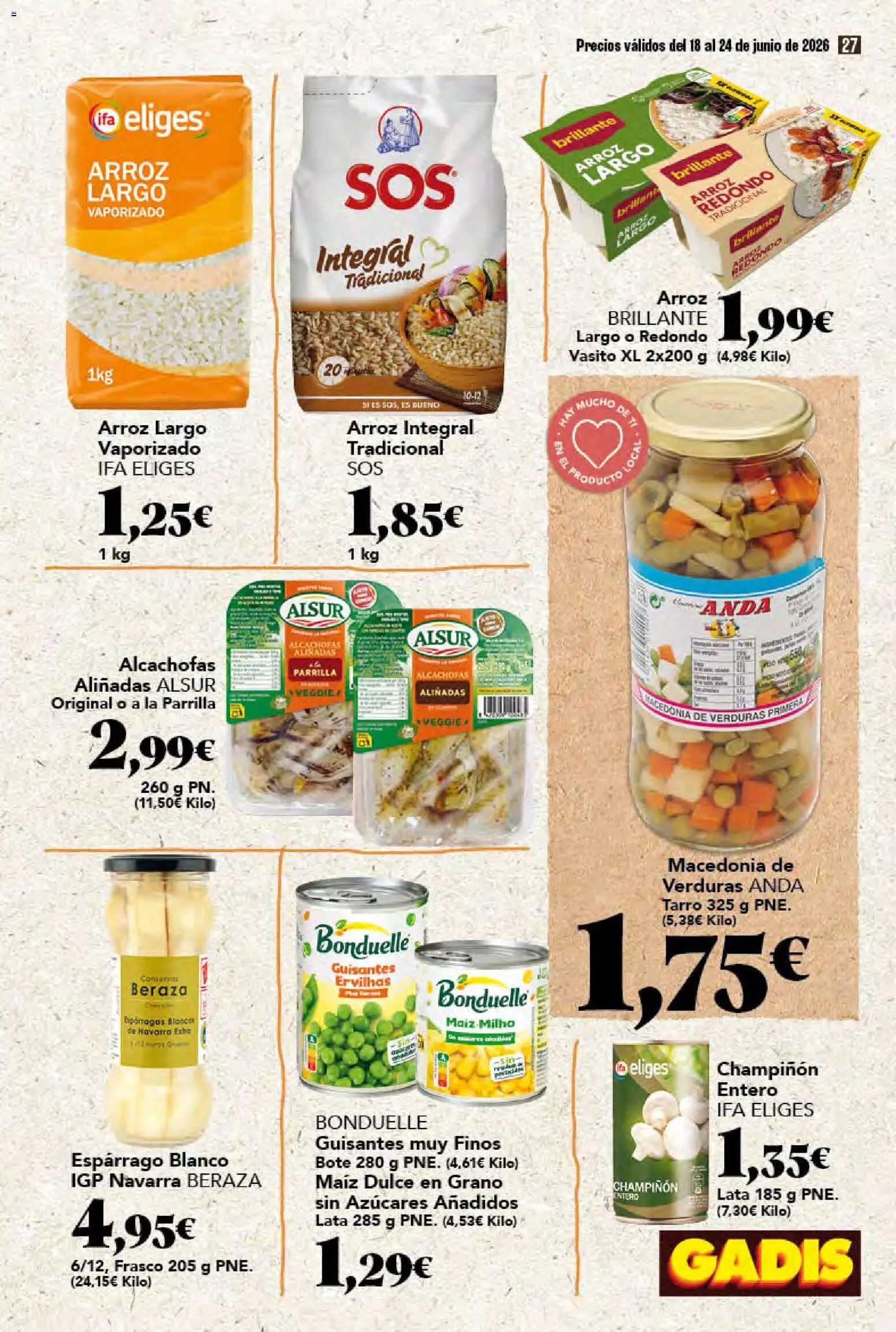 Gadis oferta desde 18/06/2026 Gadis Folleto