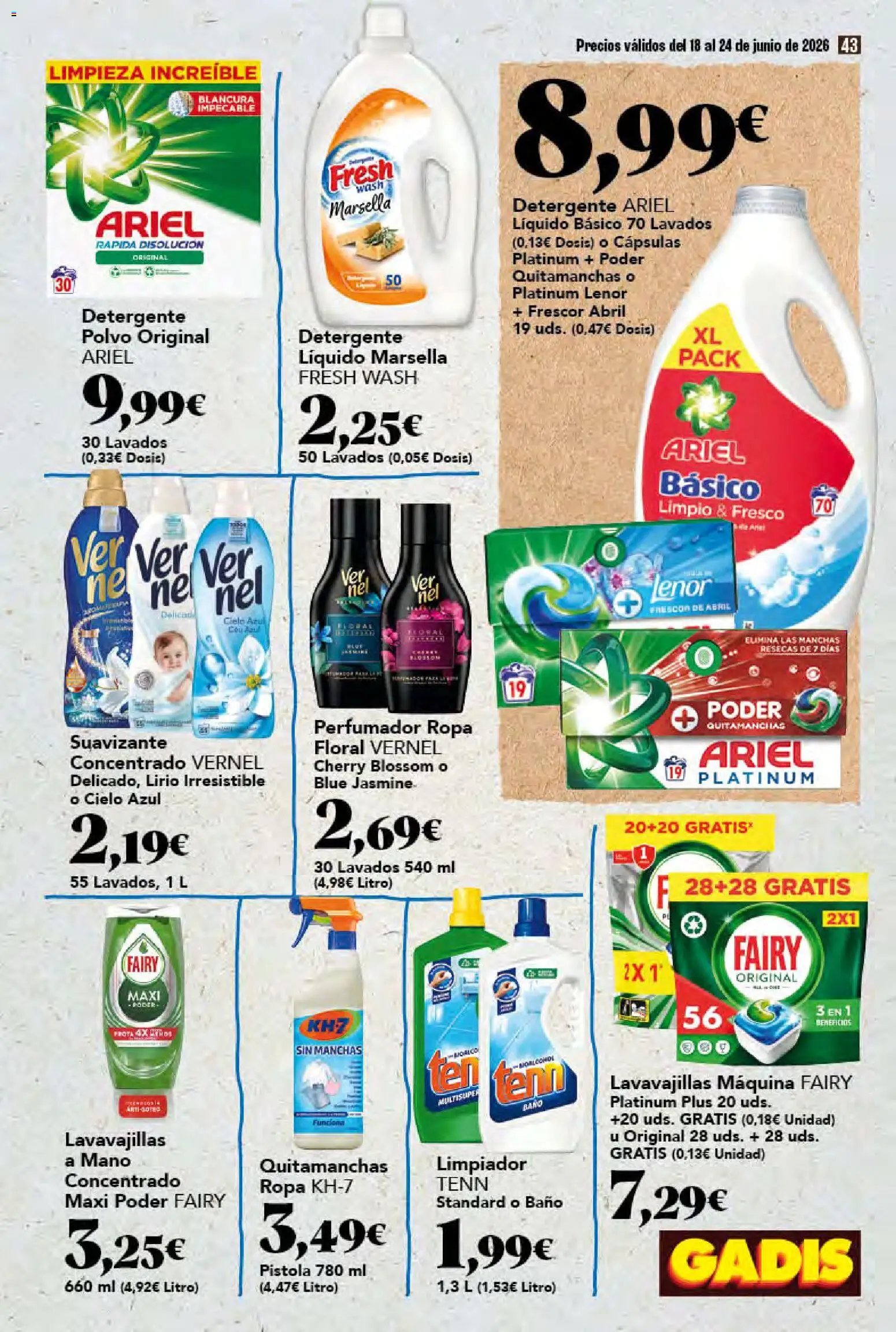 Gadis oferta desde 18/06/2026 Gadis Folleto