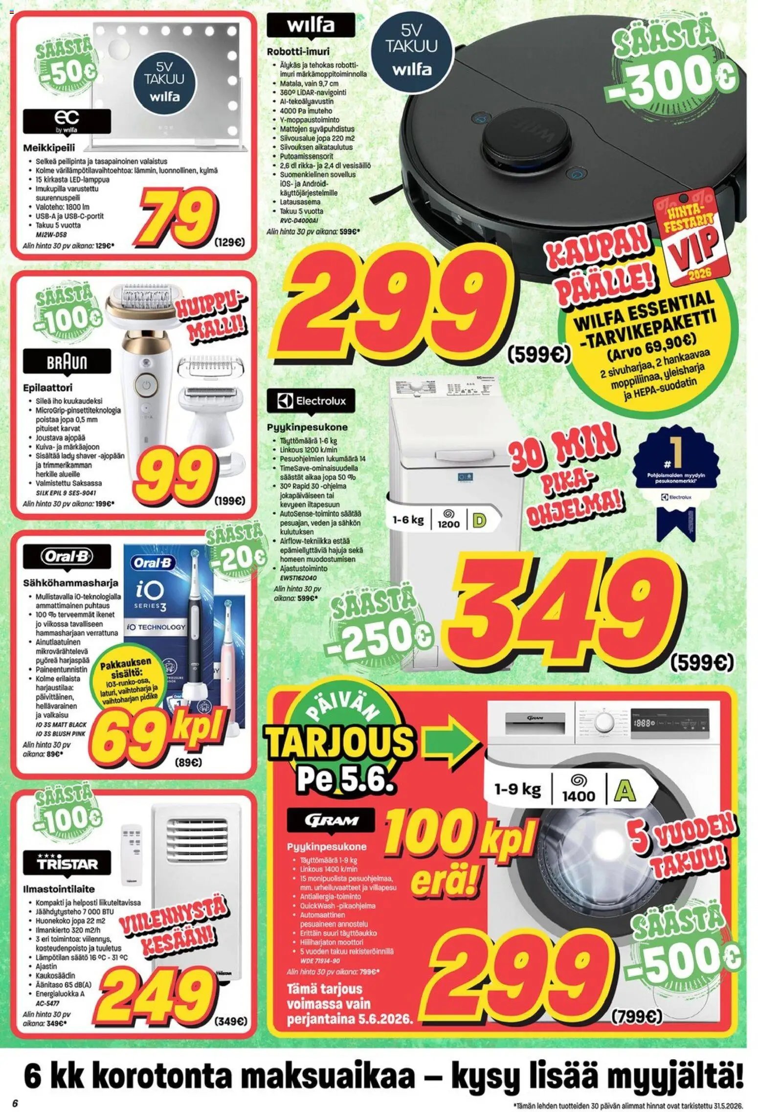 Veikon Kone tarjouslehti päivästä 01/06/2026 Veikon Kone tarjoukset