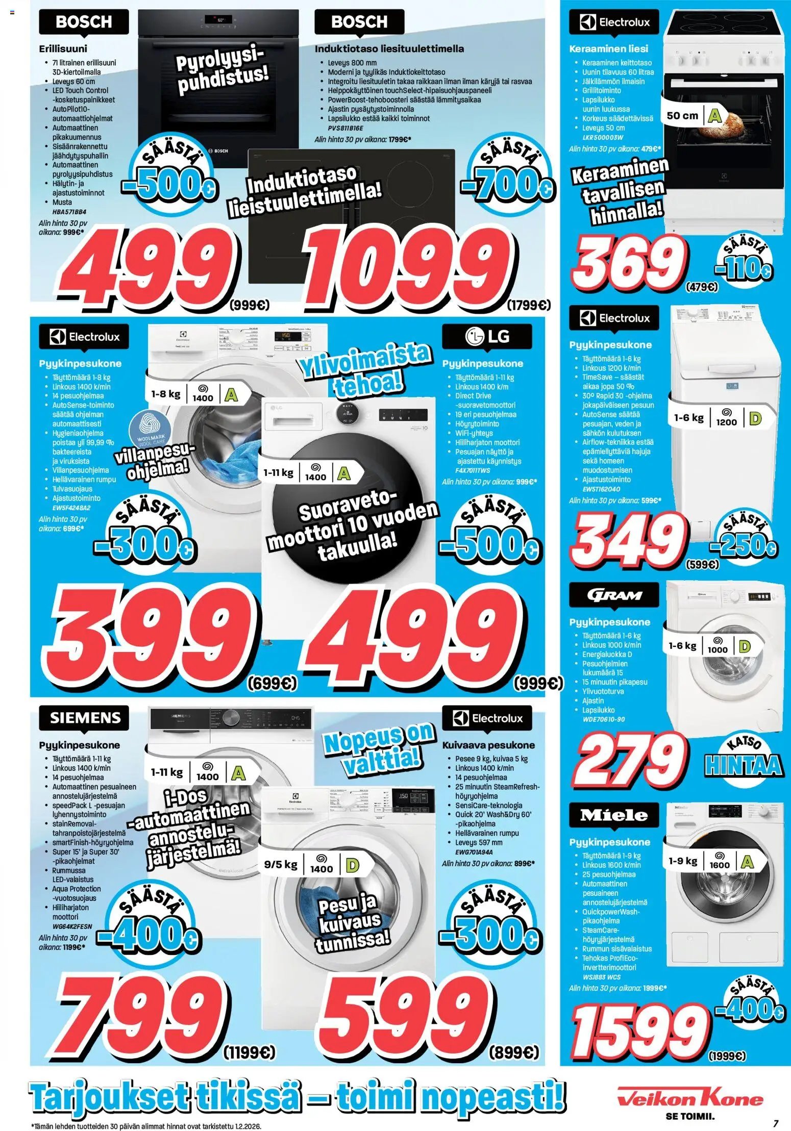 Veikon Kone tarjouslehti päivästä 02/02/2026 Tarjoukset