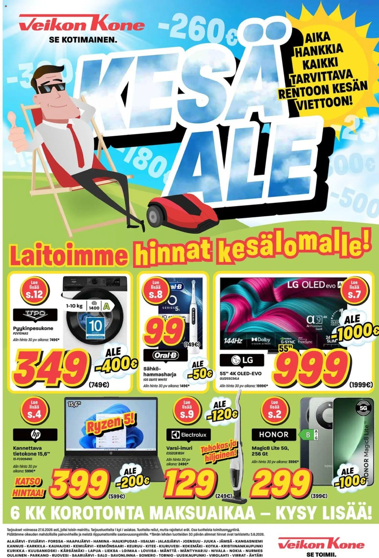 Veikon Kone tarjouslehti päivästä 15/06/2026 Verkkolehti - Veikon Kone