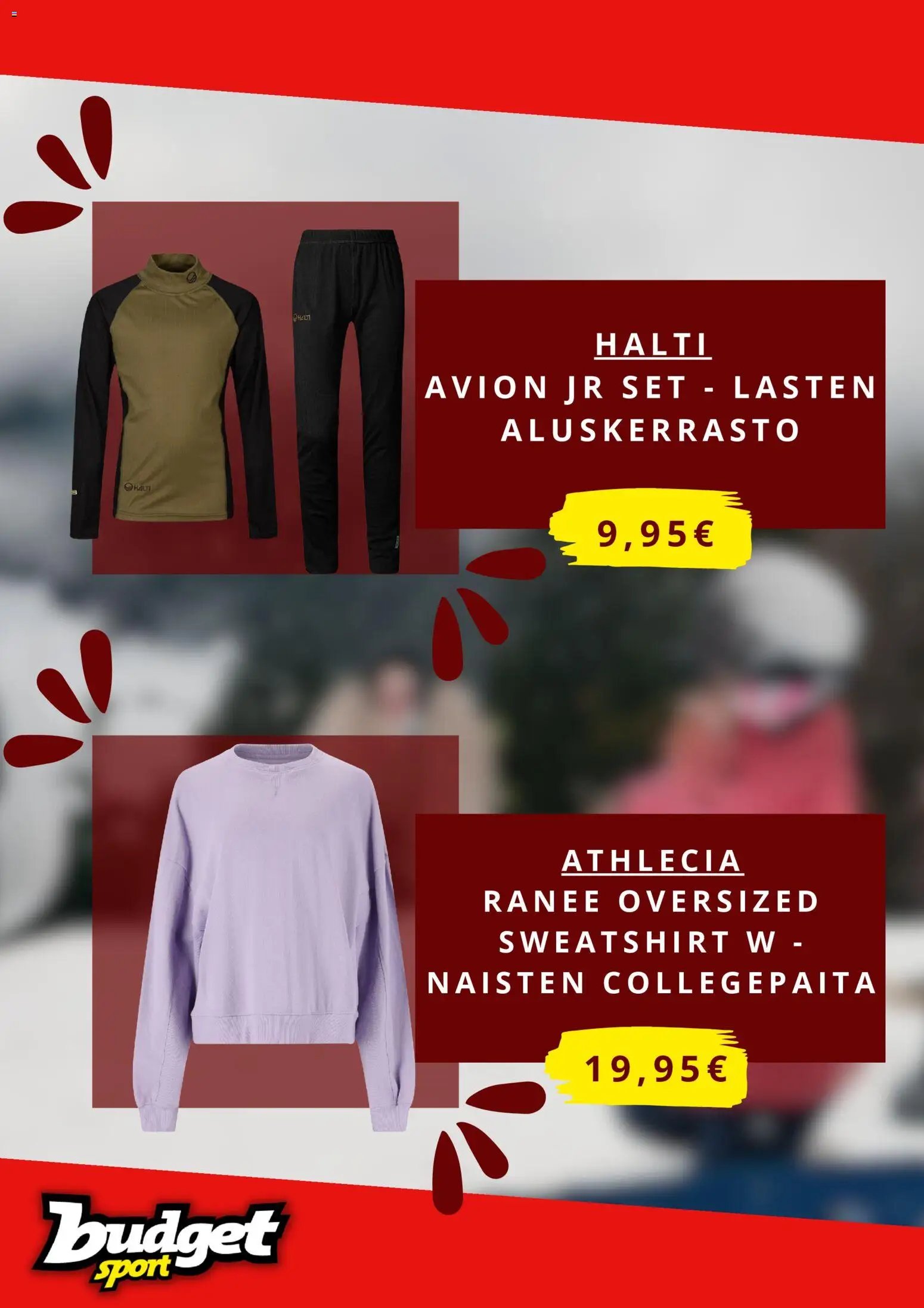 Budget Sport tarjouslehti päivästä 22/01/2026 Tarjoukset