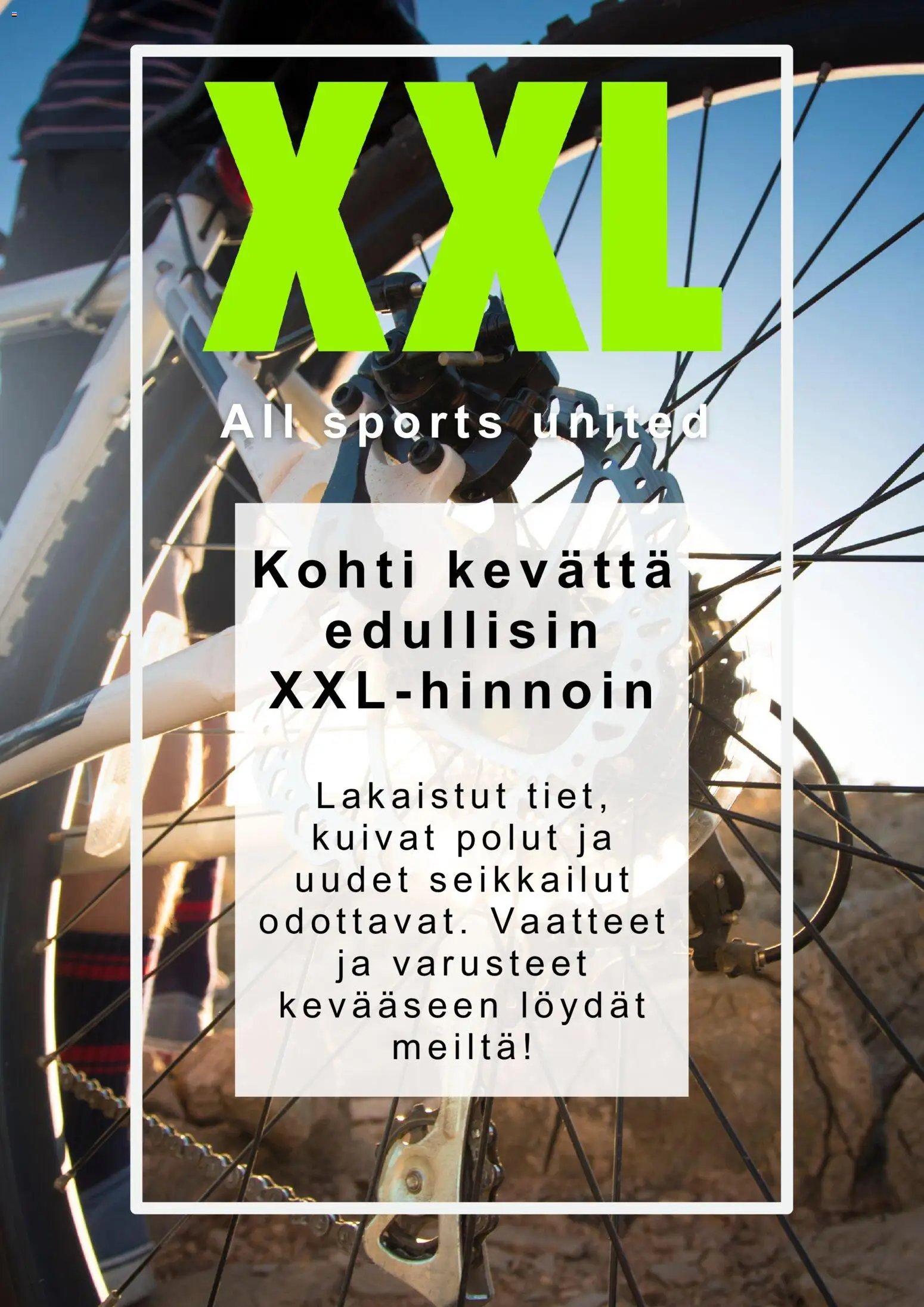 XXL tarjouslehti päivästä 06/03/2026 XXL tarjoukset