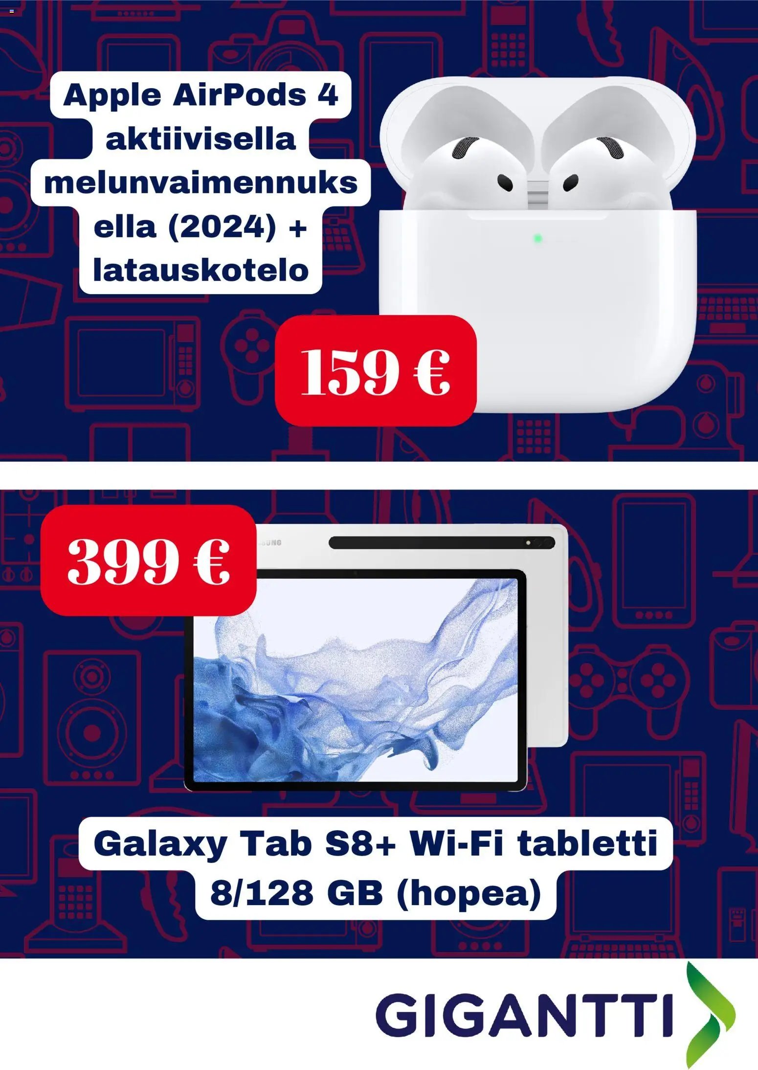 Gigantti tarjouslehti päivästä 18/12/2025 Tarjoukset