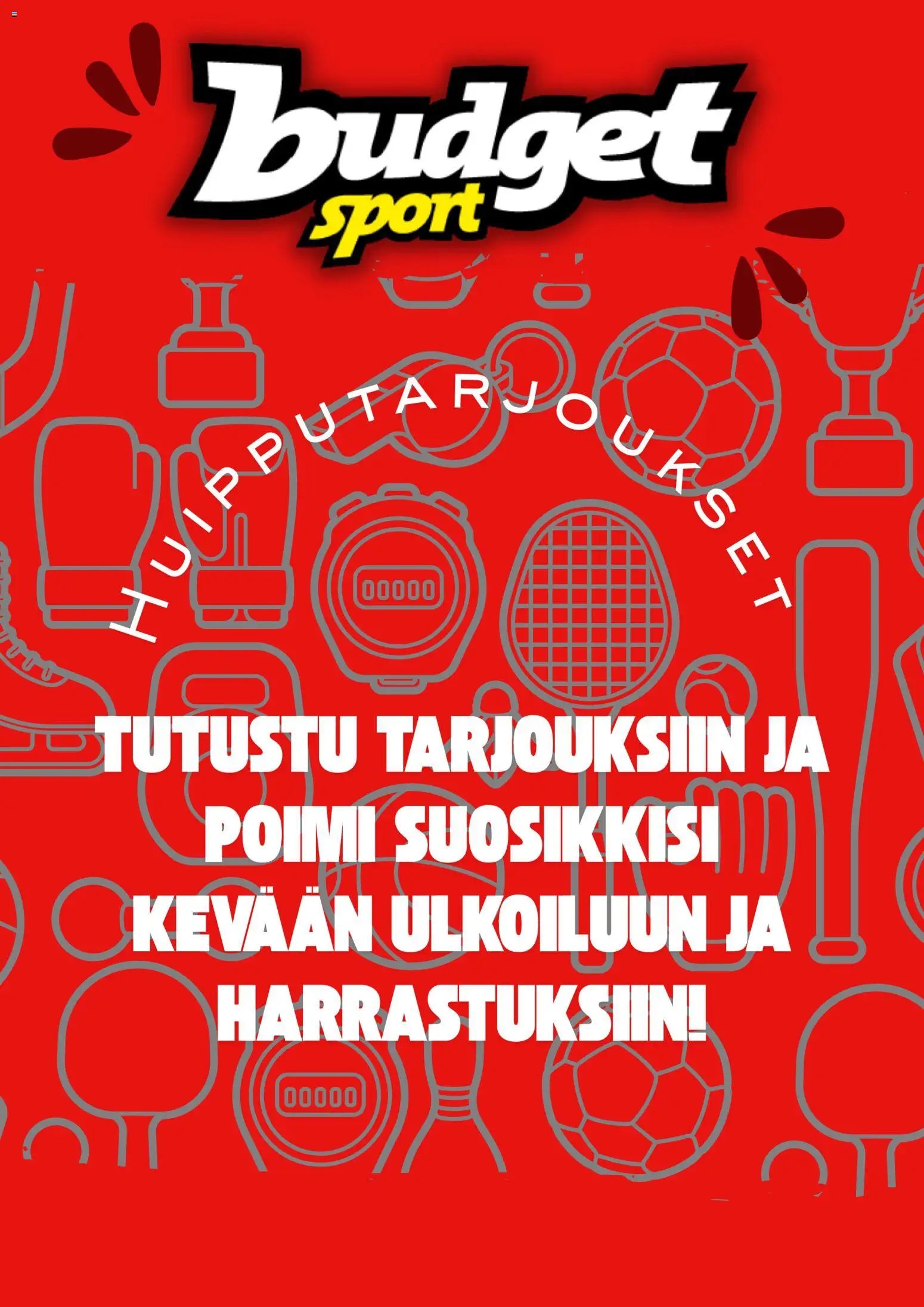 Budget Sport tarjouslehti päivästä 10/04/2026 Budget Sport tarjoukset