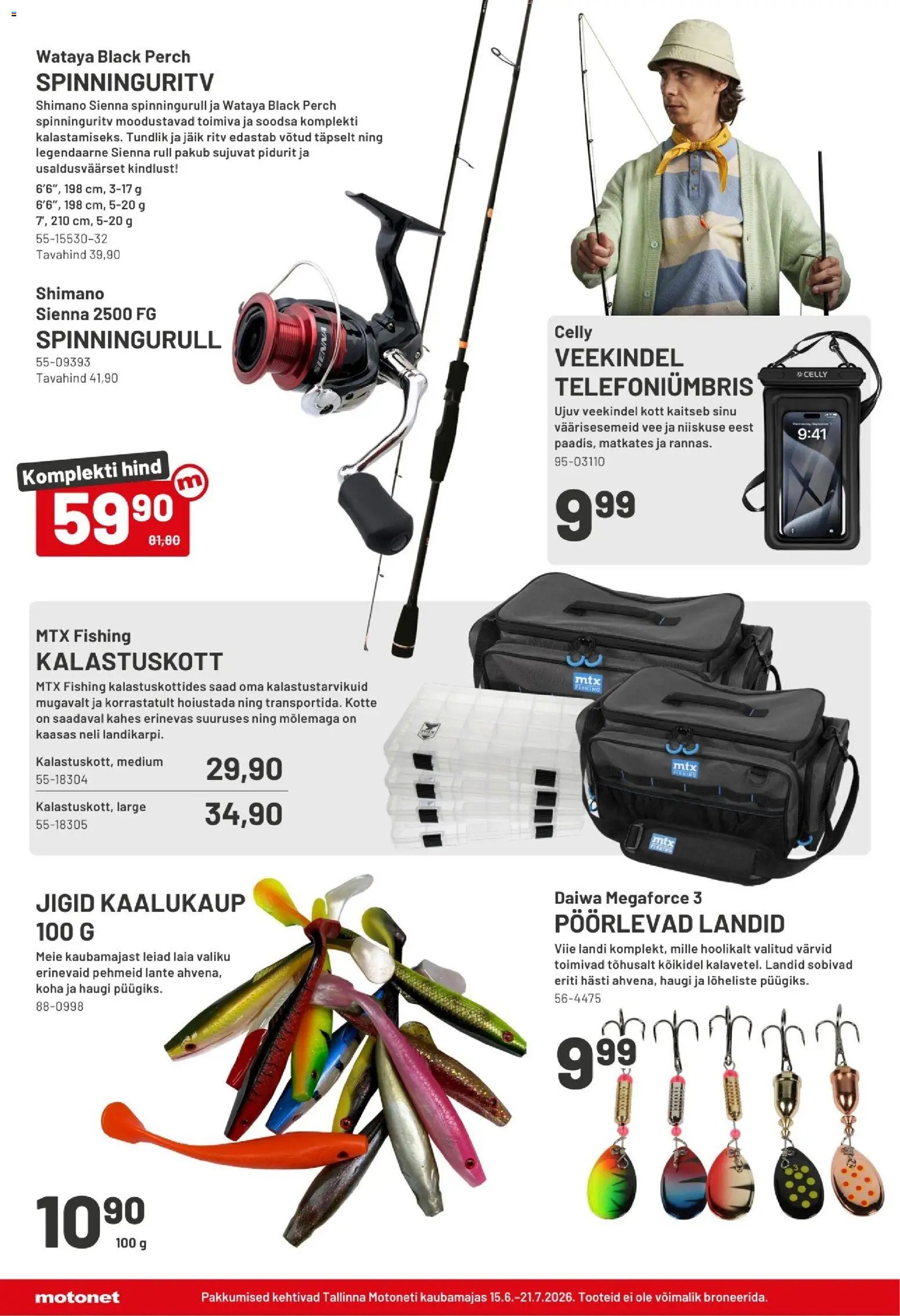 Motonet tarjouslehti päivästä 15/06/2026 Motonet tarjoukset