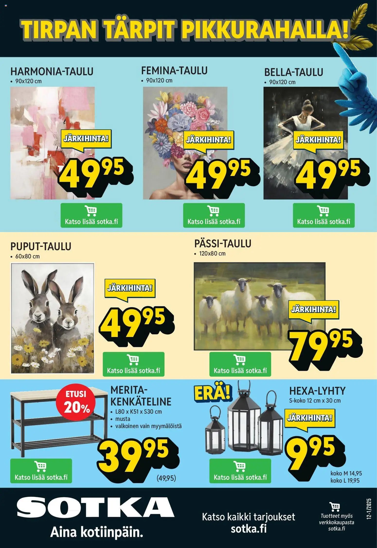 Sotka tarjouslehti päivästä 03/12/2025 Tarjoukset