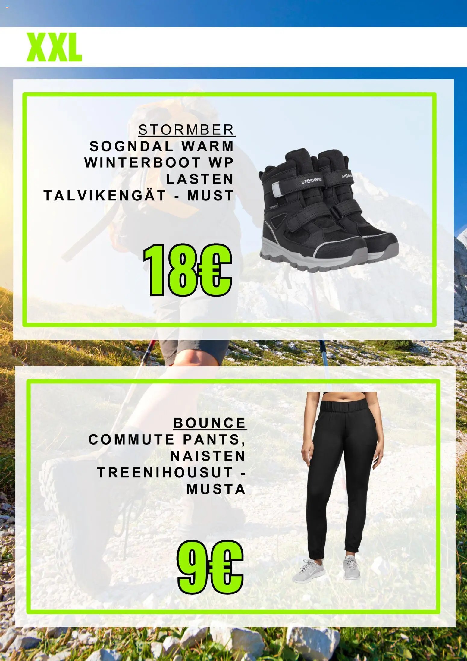XXL tarjouslehti päivästä 27/08/2026 XXL tarjoukset