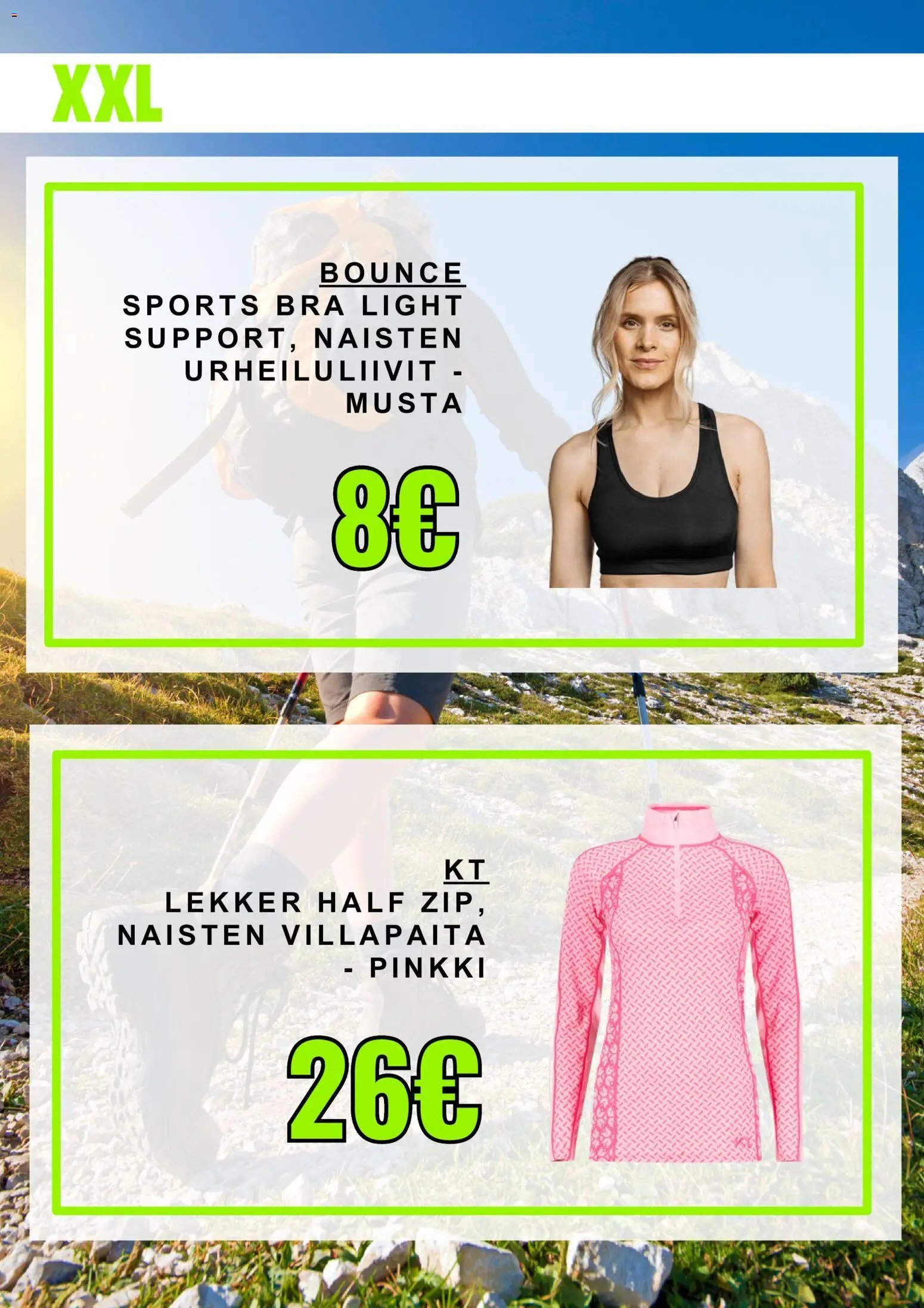 XXL tarjouslehti päivästä 27/08/2026 XXL tarjoukset