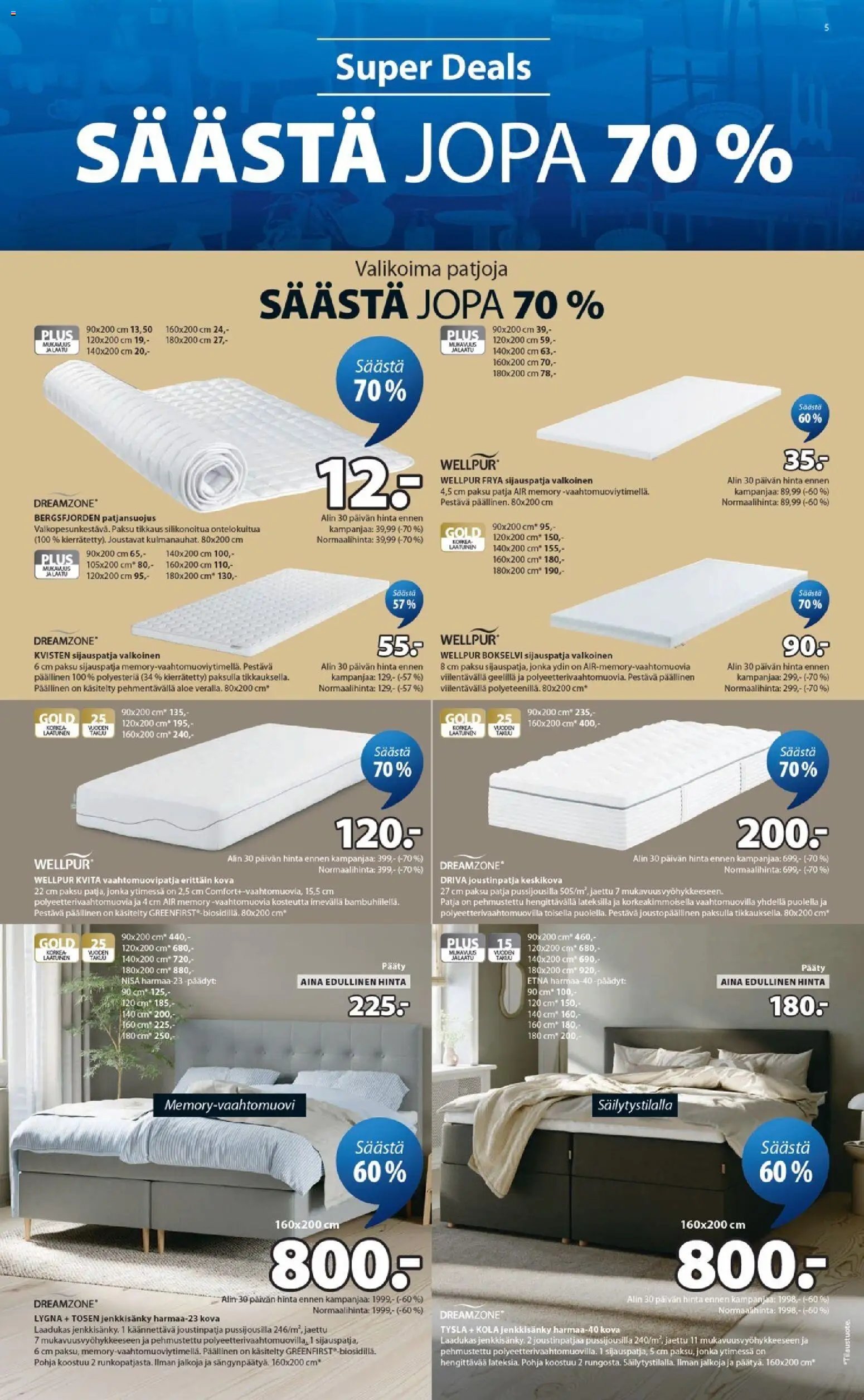 JYSK tarjouslehti päivästä 11/06/2026 JYSK tarjoukset