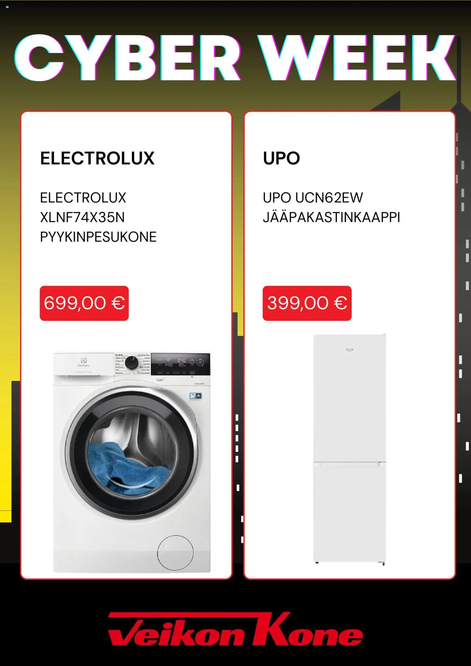 Veikon Kone tarjouslehti päivästä 01/12/2025 Cyber Monday