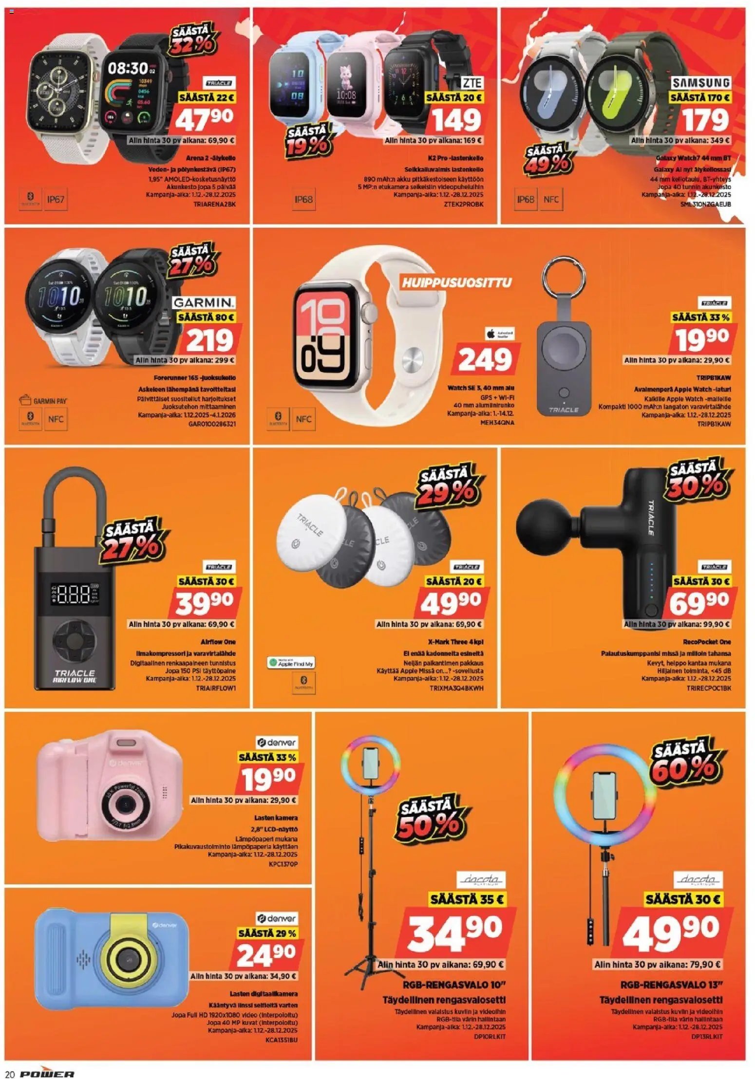 Power tarjouslehti päivästä 12/12/2025 Tarjoukset