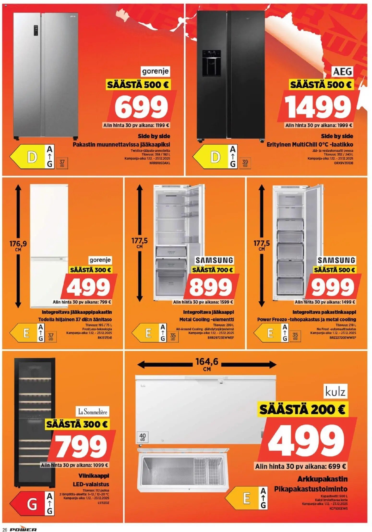 Power tarjouslehti päivästä 12/12/2025 Tarjoukset