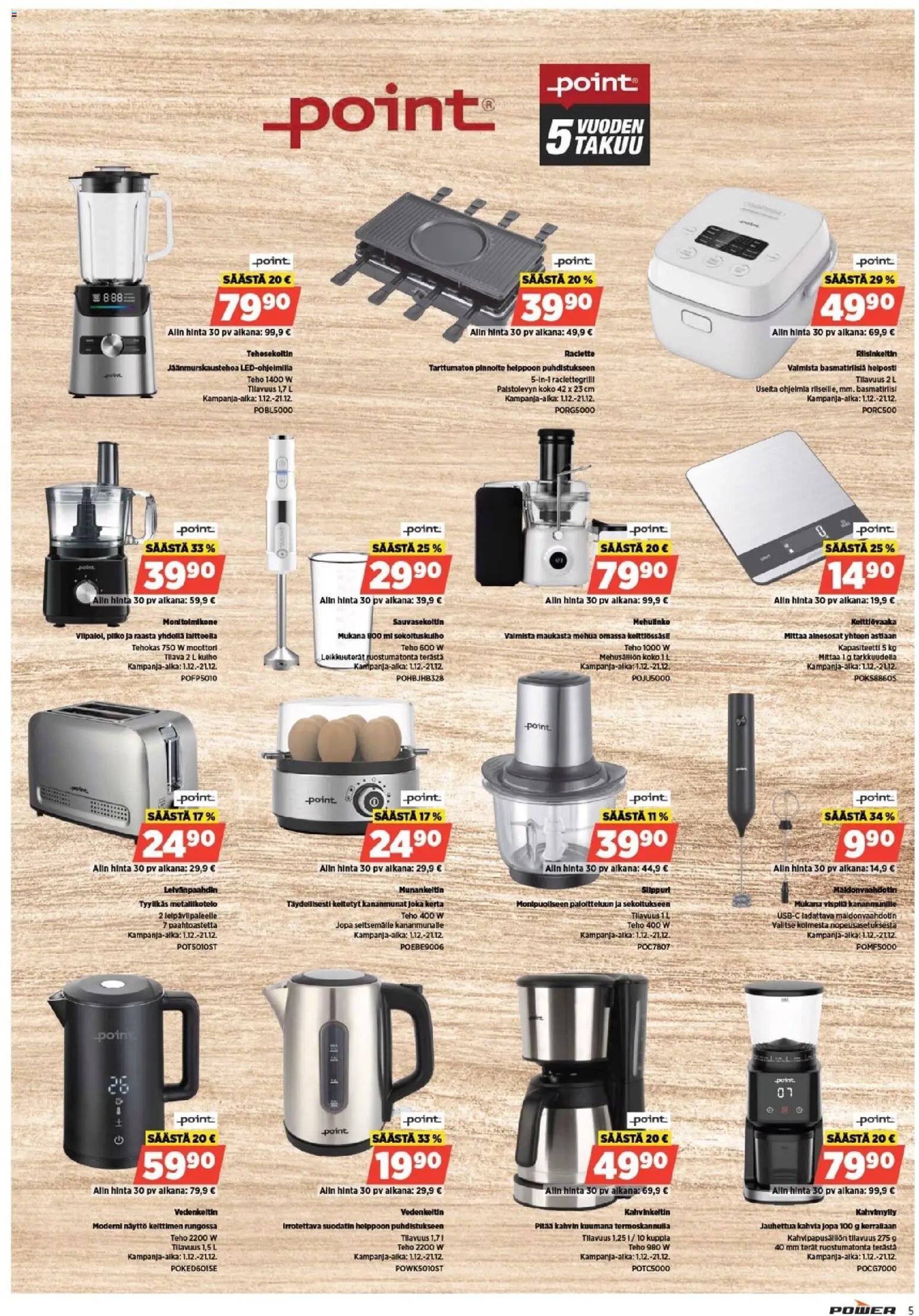 Power tarjouslehti päivästä 12/12/2025 Tarjoukset