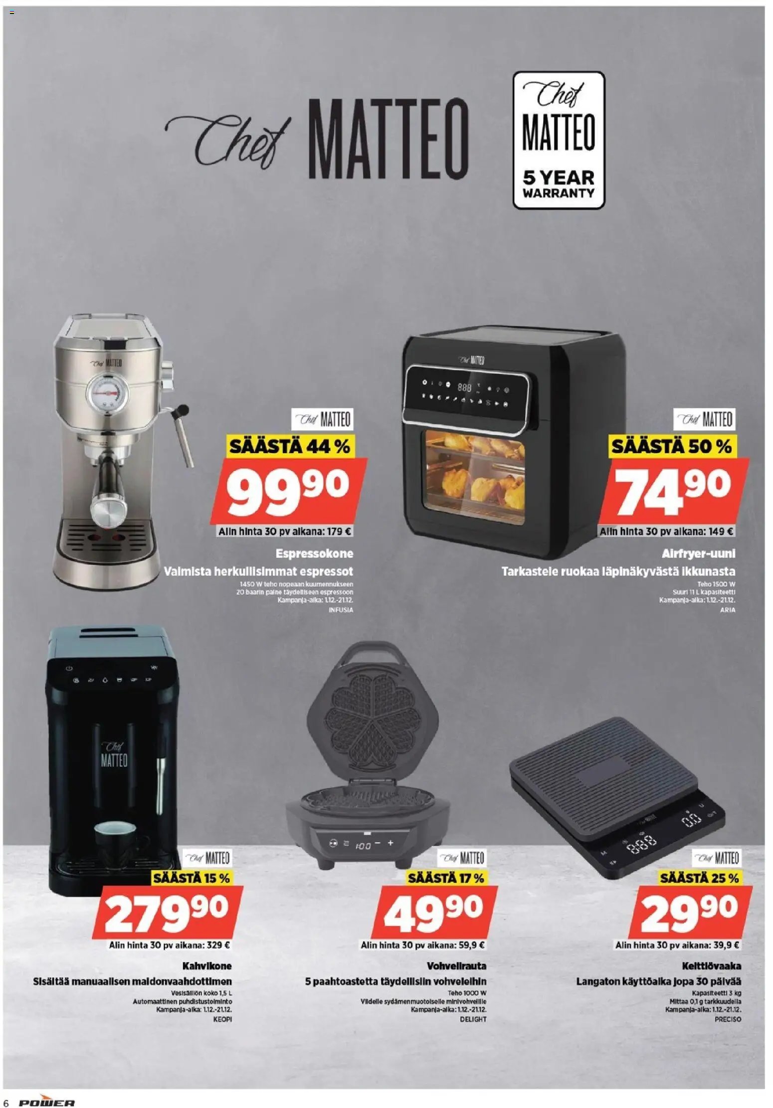 Power tarjouslehti päivästä 12/12/2025 Tarjoukset